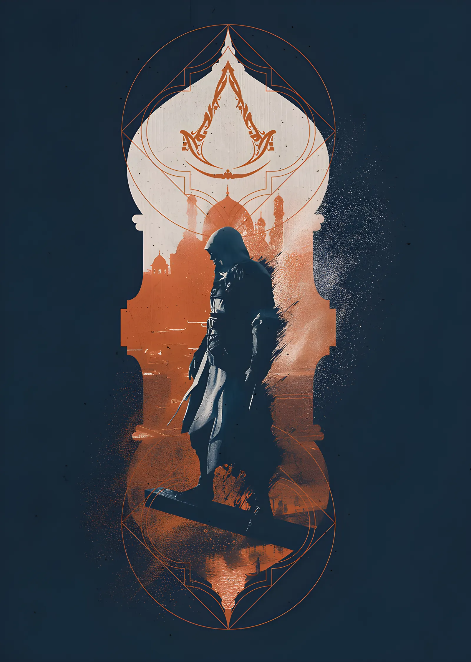 Assassin's Creed Mirage - Anahtar Görsel metal tablo