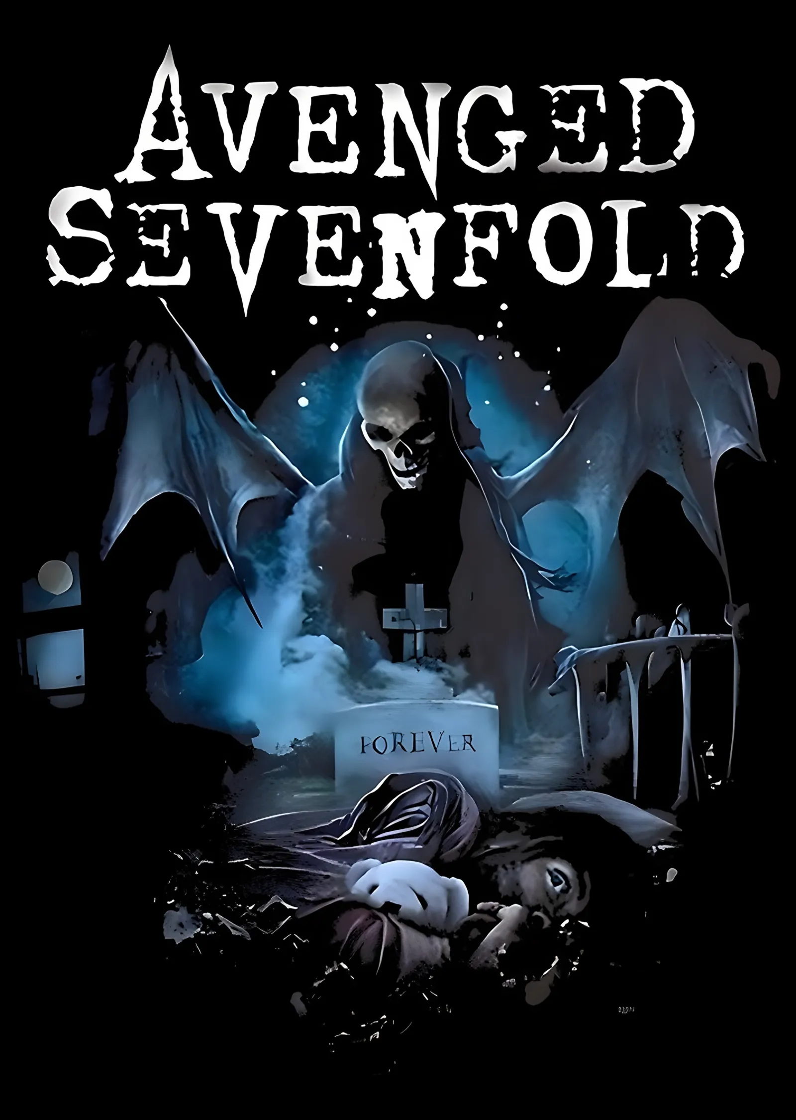 Avenged Sevenfold - Kanatlı Azrail metal tablo