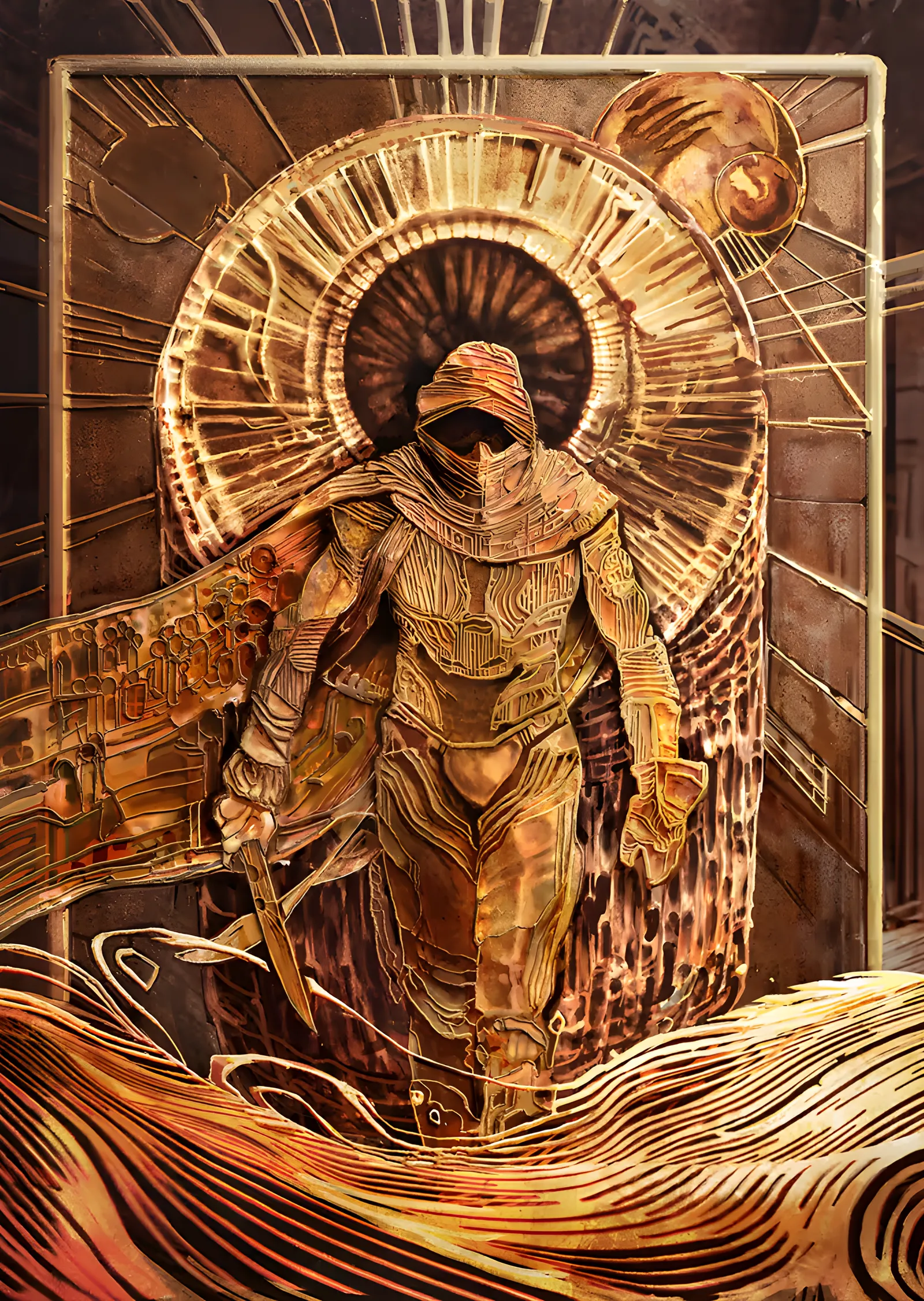 Dune - Çölün Kahramanı metal tablo