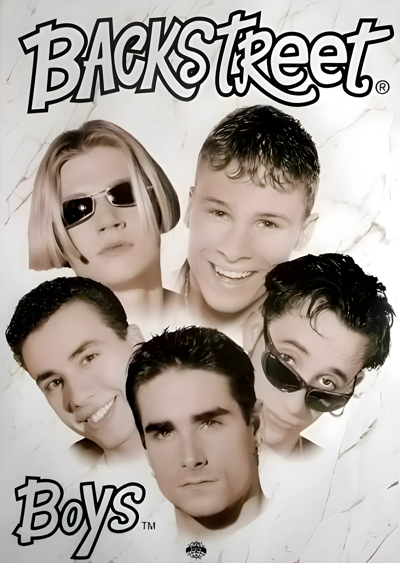 Backstreet Boys: Güneş Gözlüklü Portreler metal tablo