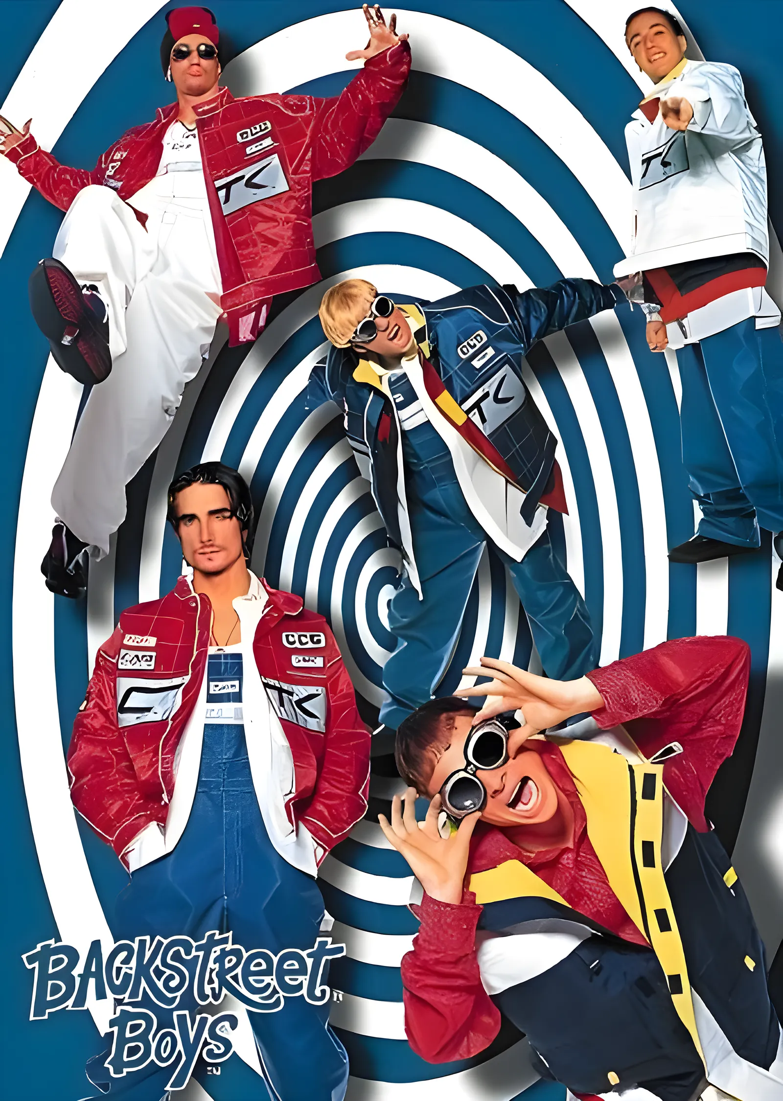 Backstreet Boys: Spiral Zeminde Grup metal tablo