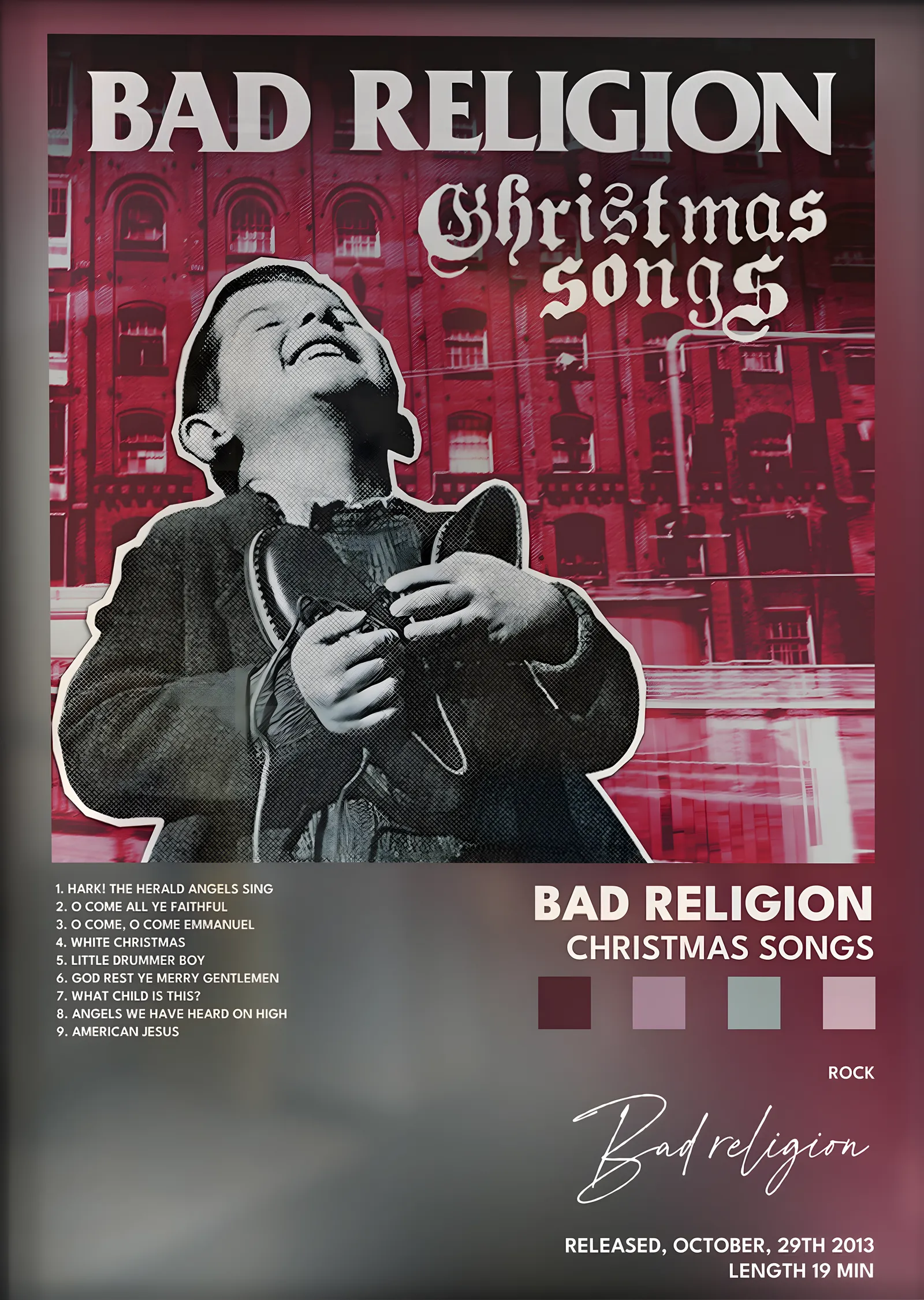 Bad Religion: Christmas Songs metal tablo