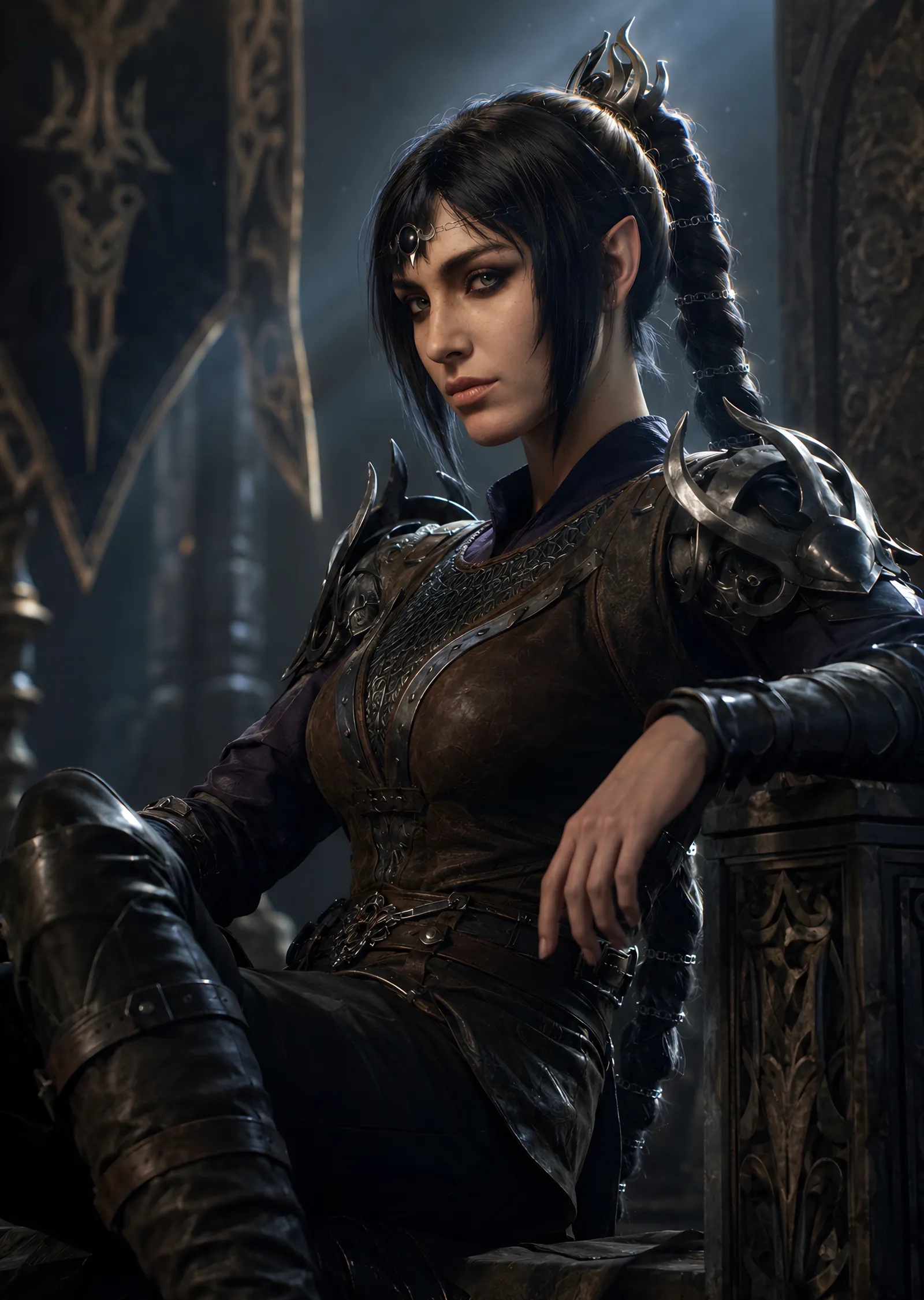 Baldur's Gate 3 - Shadowheart Tapınakta metal tablo