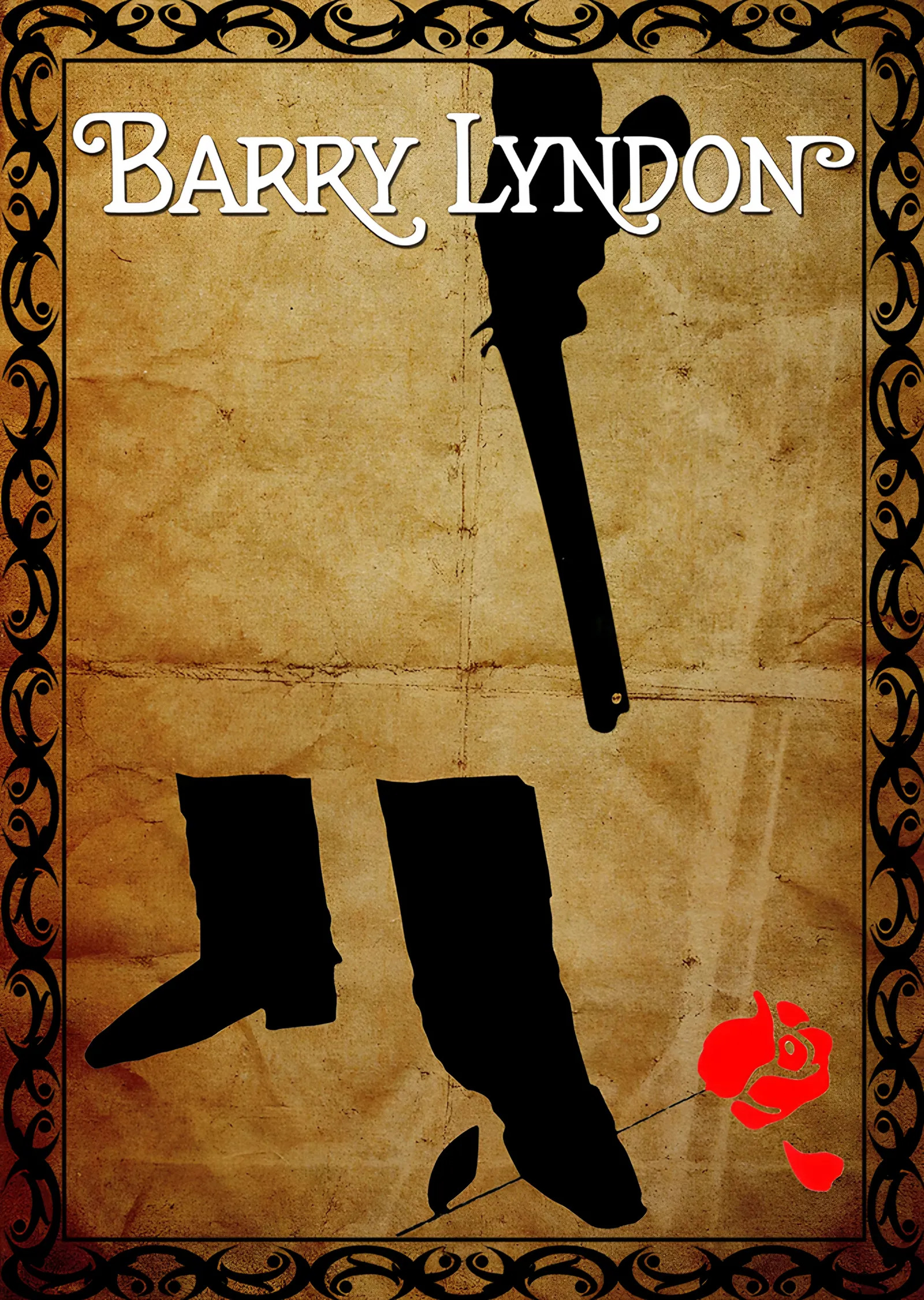 Barry Lyndon - Düello metal tablo