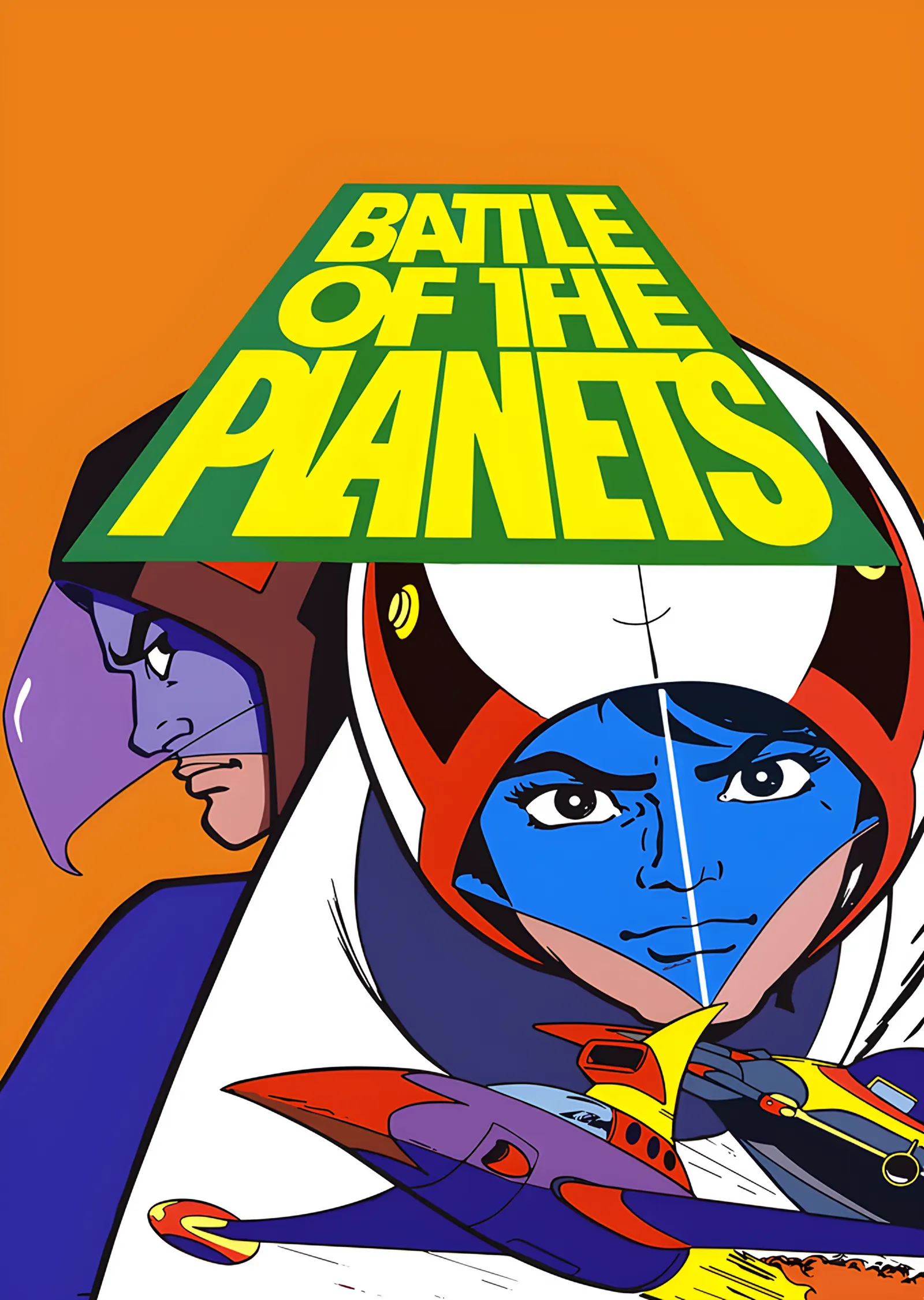 Battle of the Planets: Turuncu Zeminde Kadro metal tablo