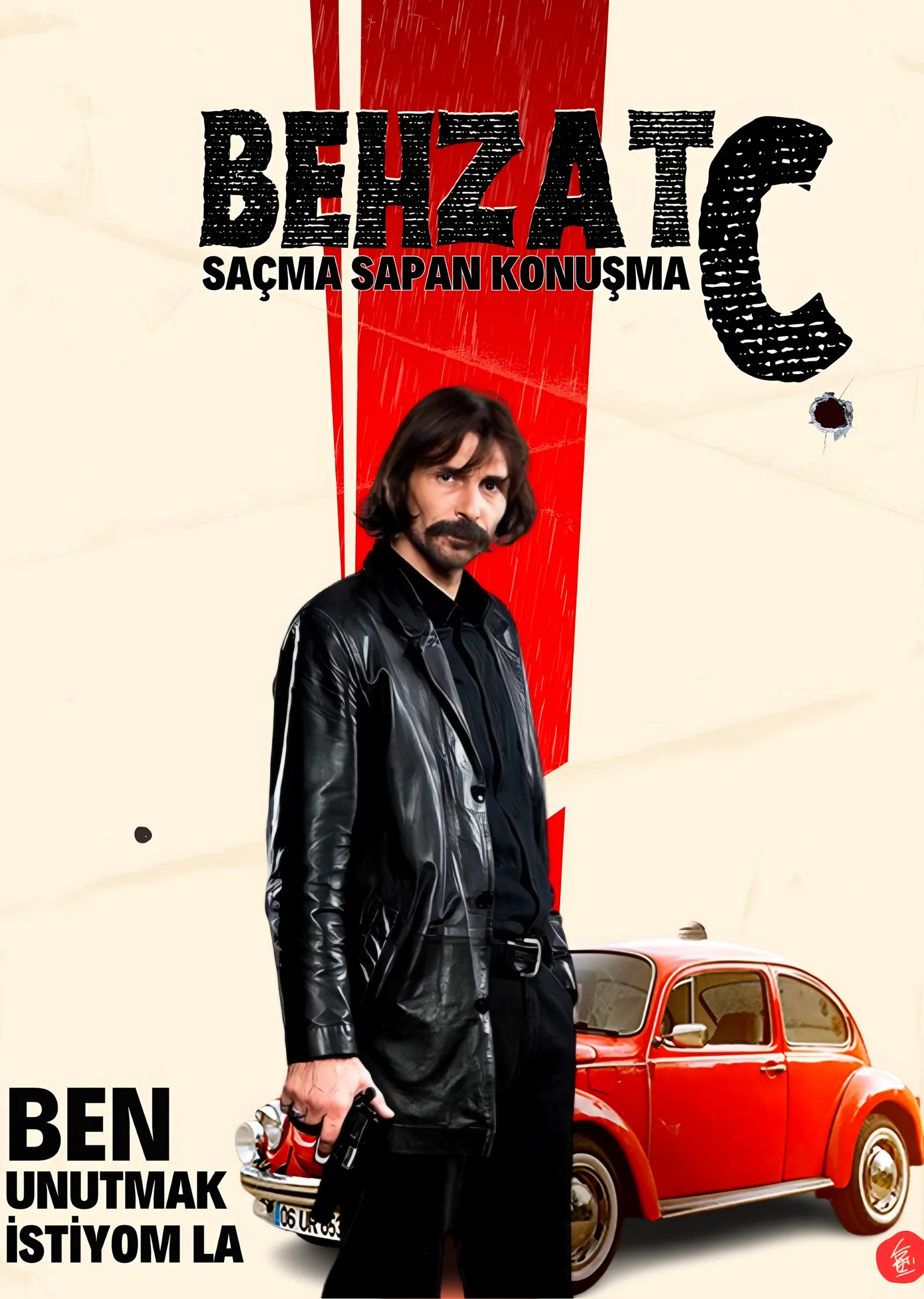 Behzat Ç.: Ben Unutmak İstiyom La metal tablo