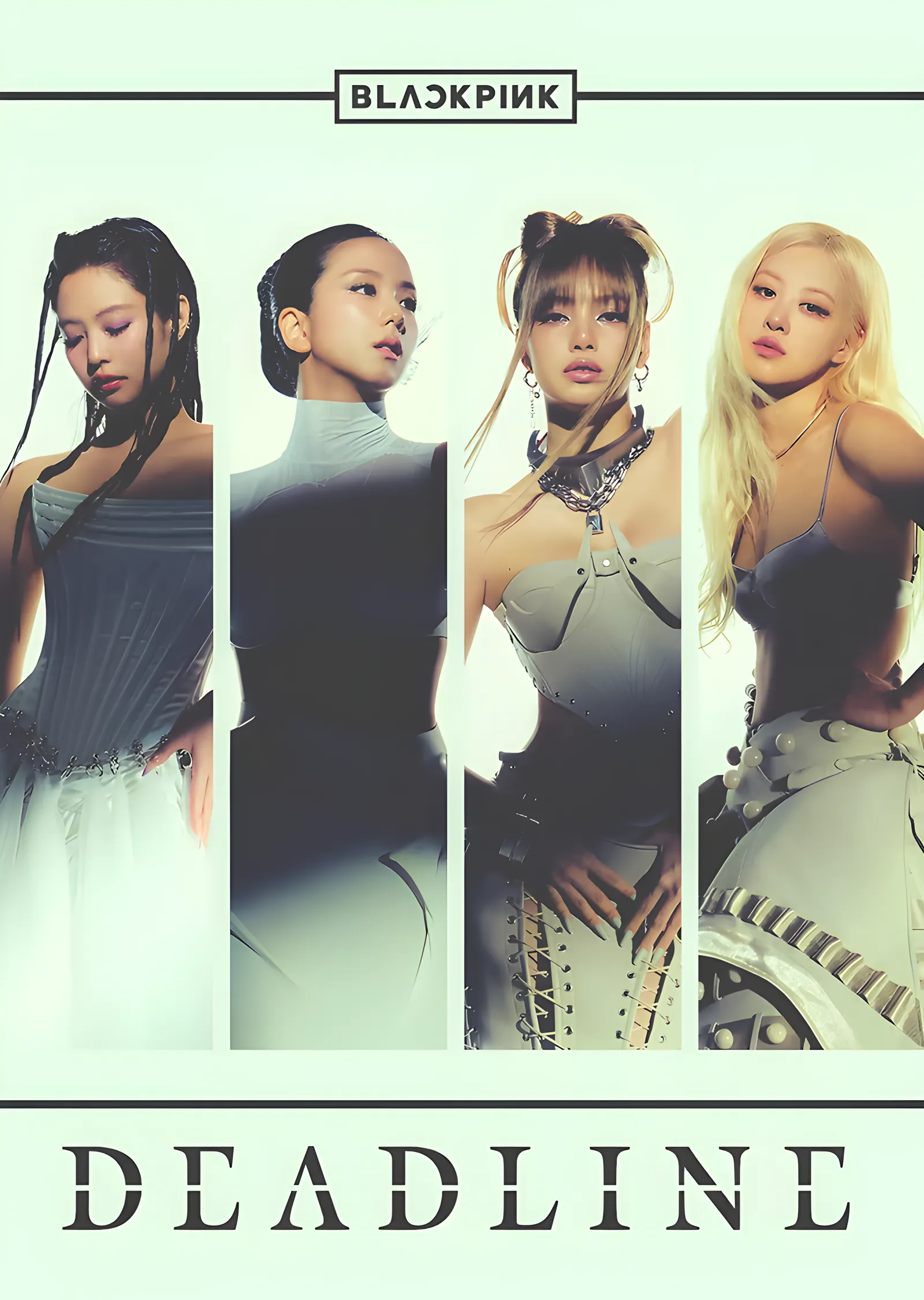 BLACKPINK - Deadline Panelleri metal tablo