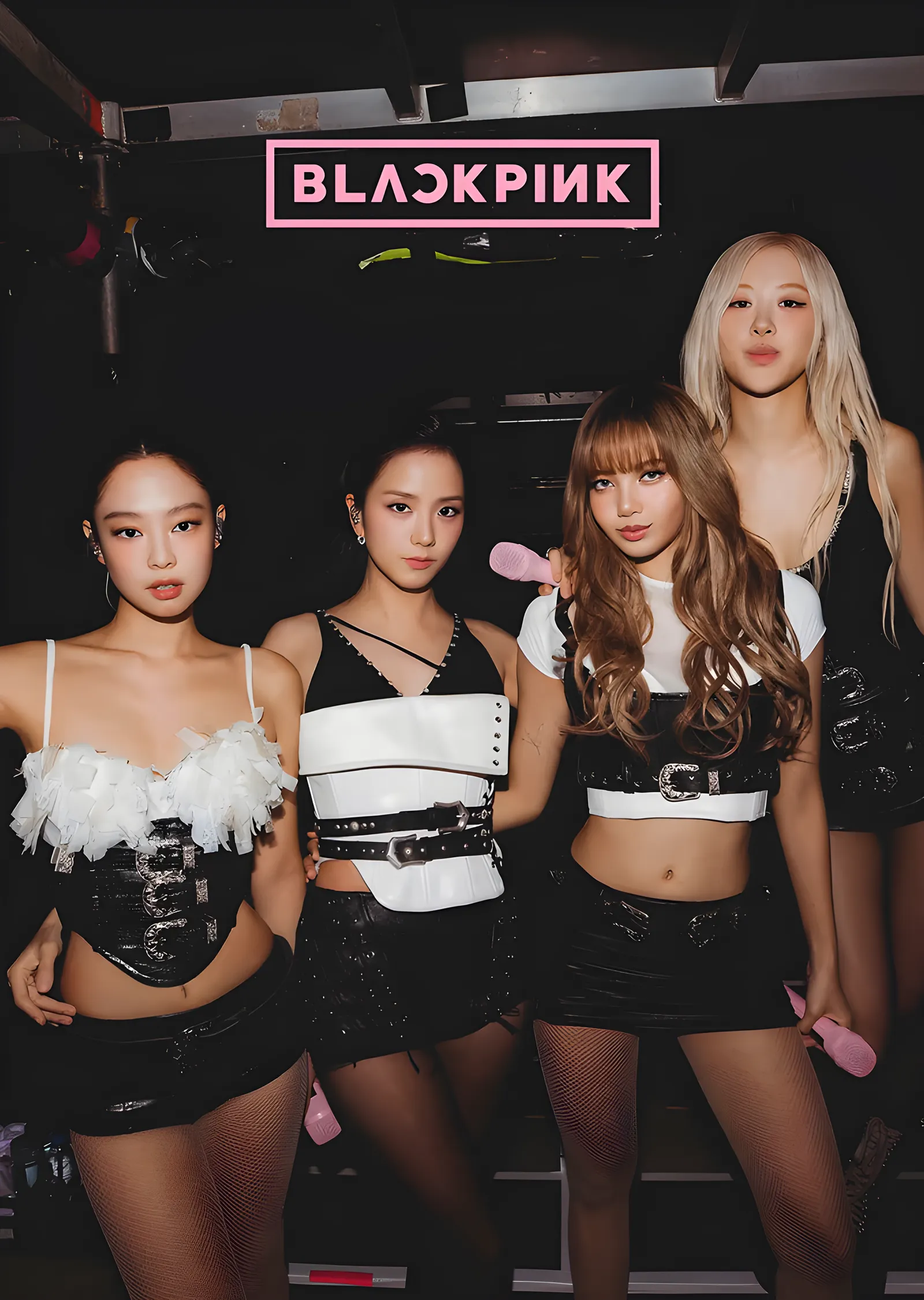 BLACKPINK - Grup Karesi metal tablo