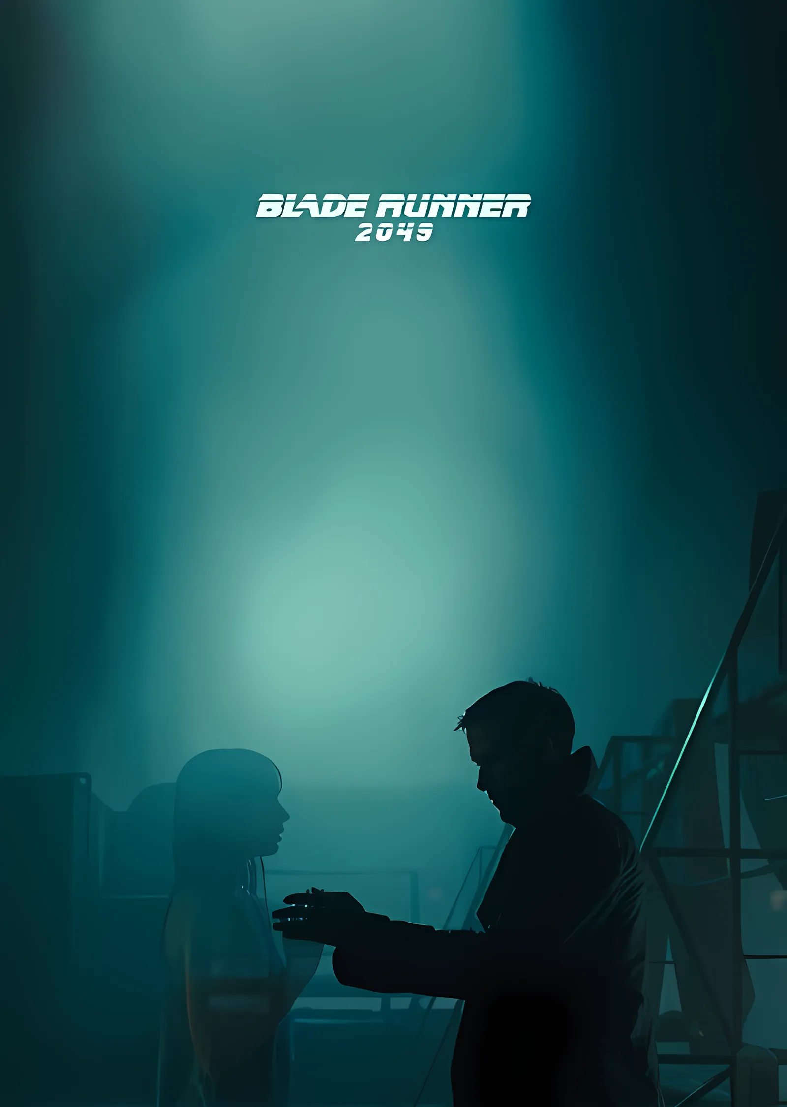Blade Runner 2049 - Sis ve Siluet metal tablo