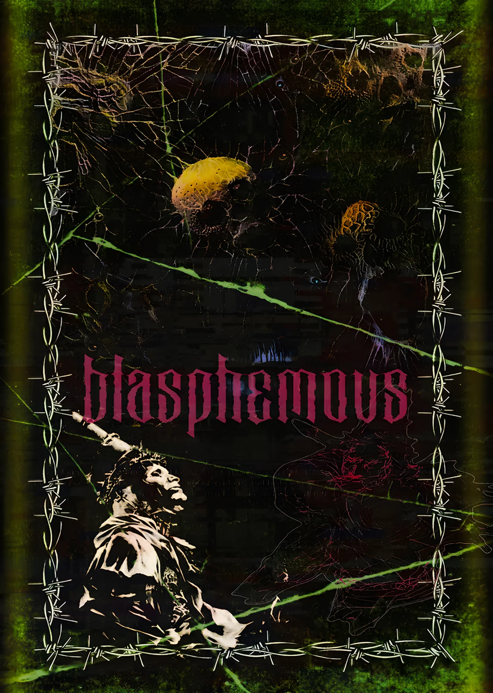 Blasphemous: Dikenli Telde Tövbekar metal tablo