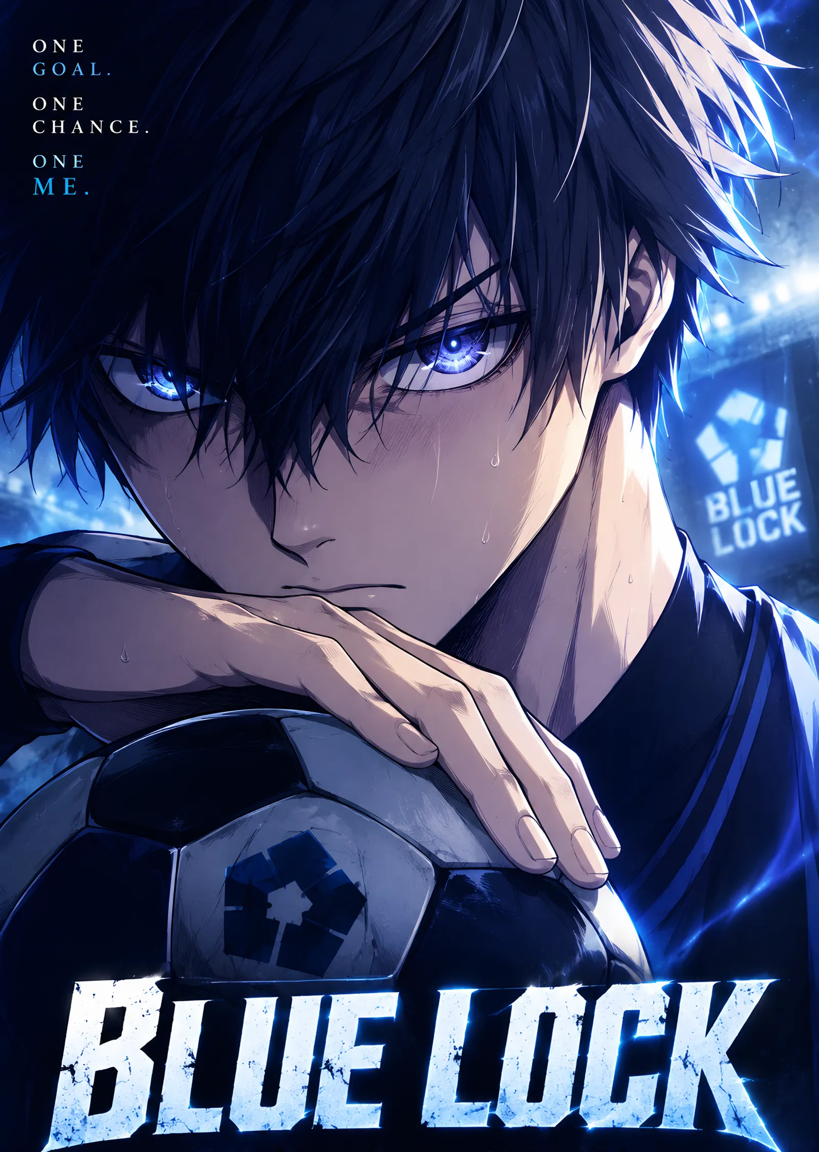 Blue Lock: One Goal One Chance metal tablo