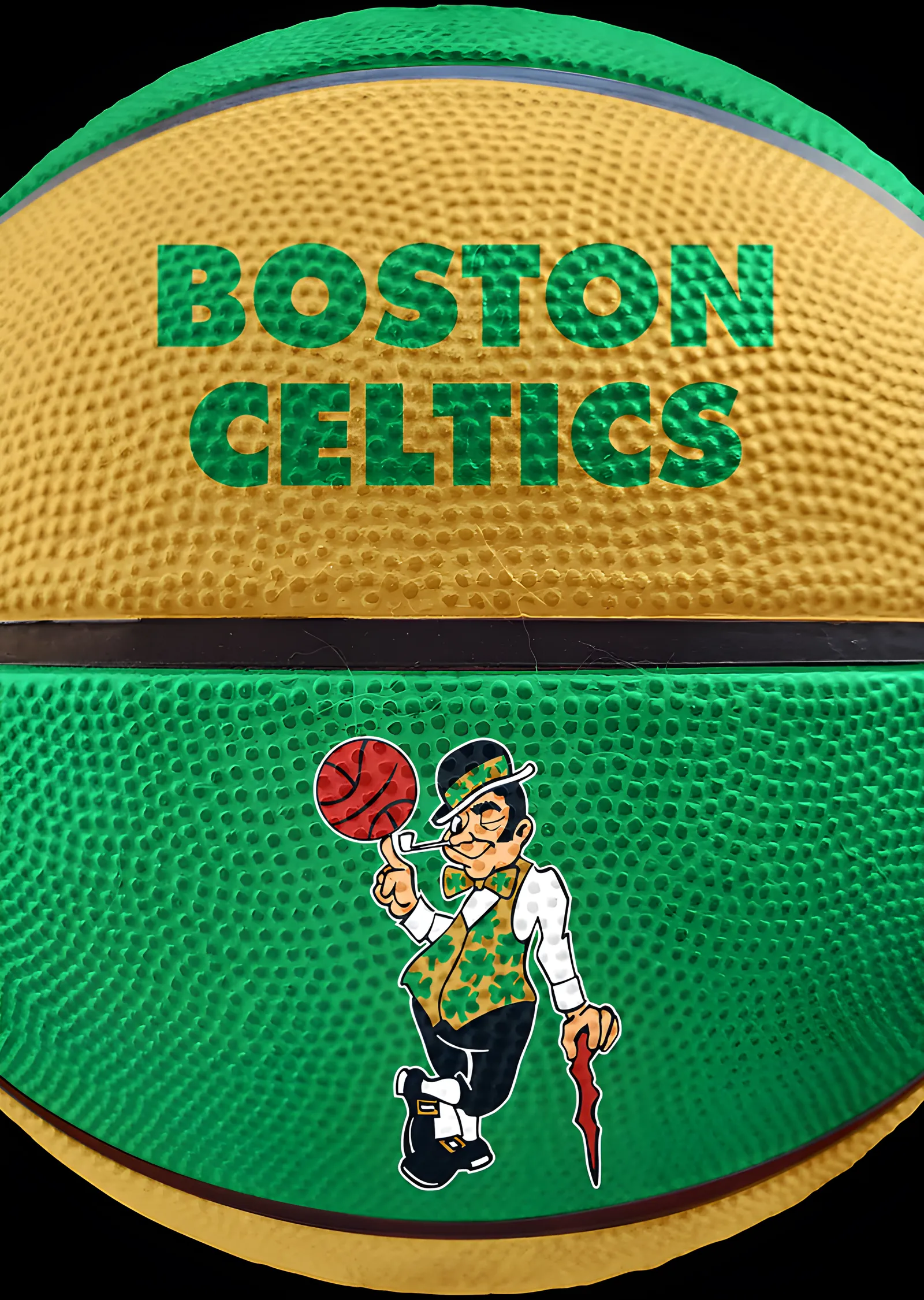 Boston Celtics - Basketbol Topu metal tablo