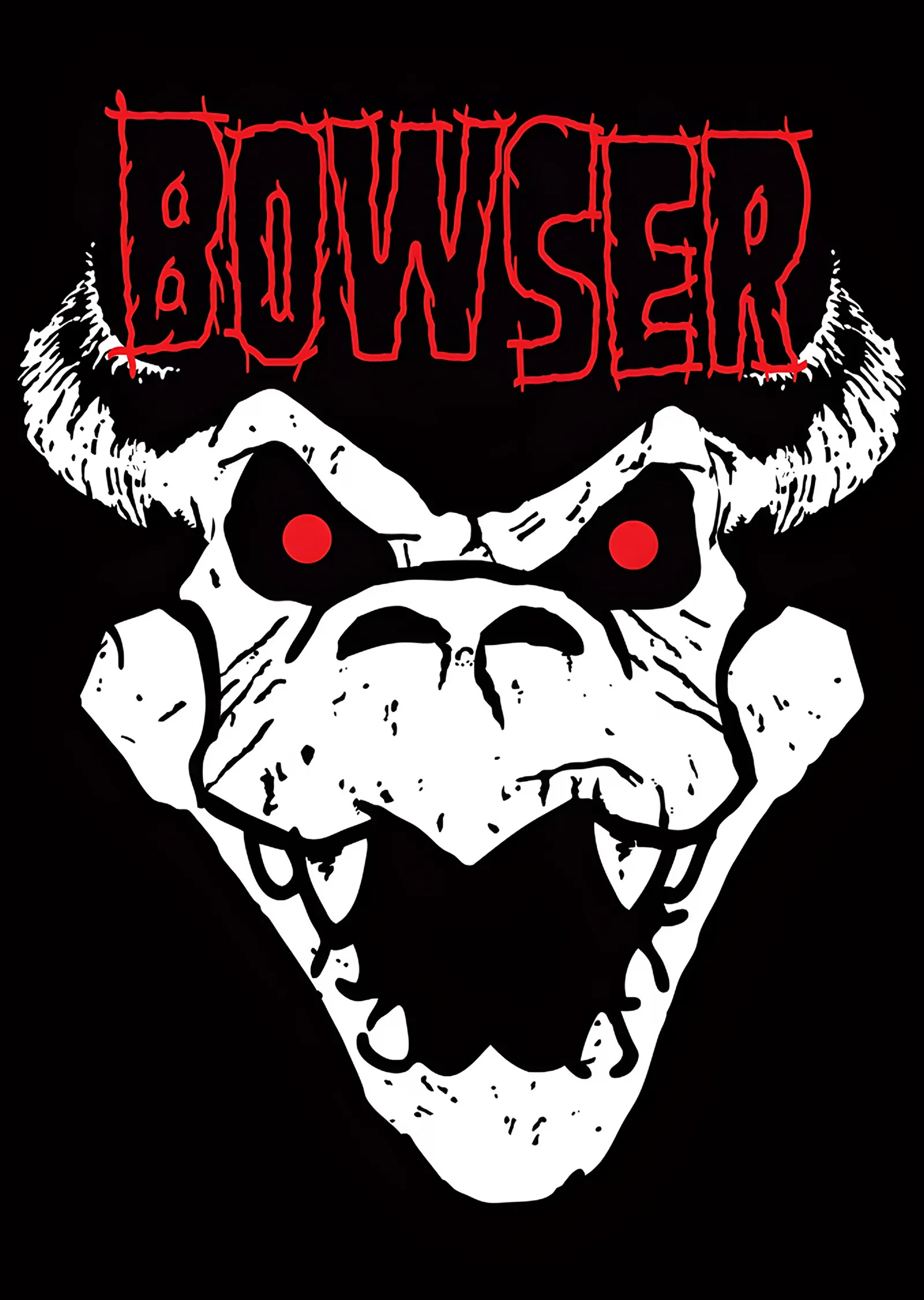 Bowser: Metal Amblemi Parodisi metal tablo