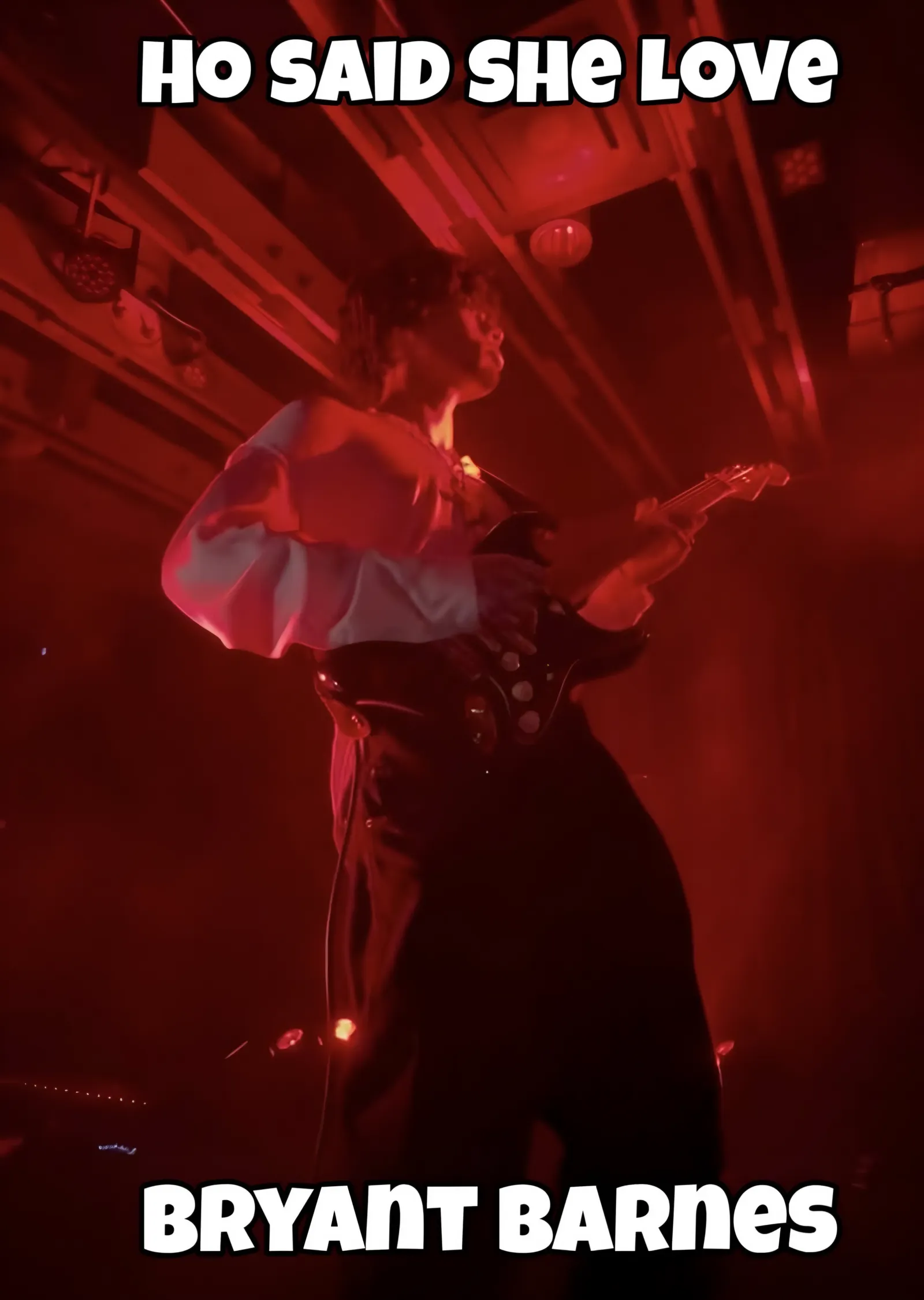 Bryant Barnes - Ho Said She Love metal tablo