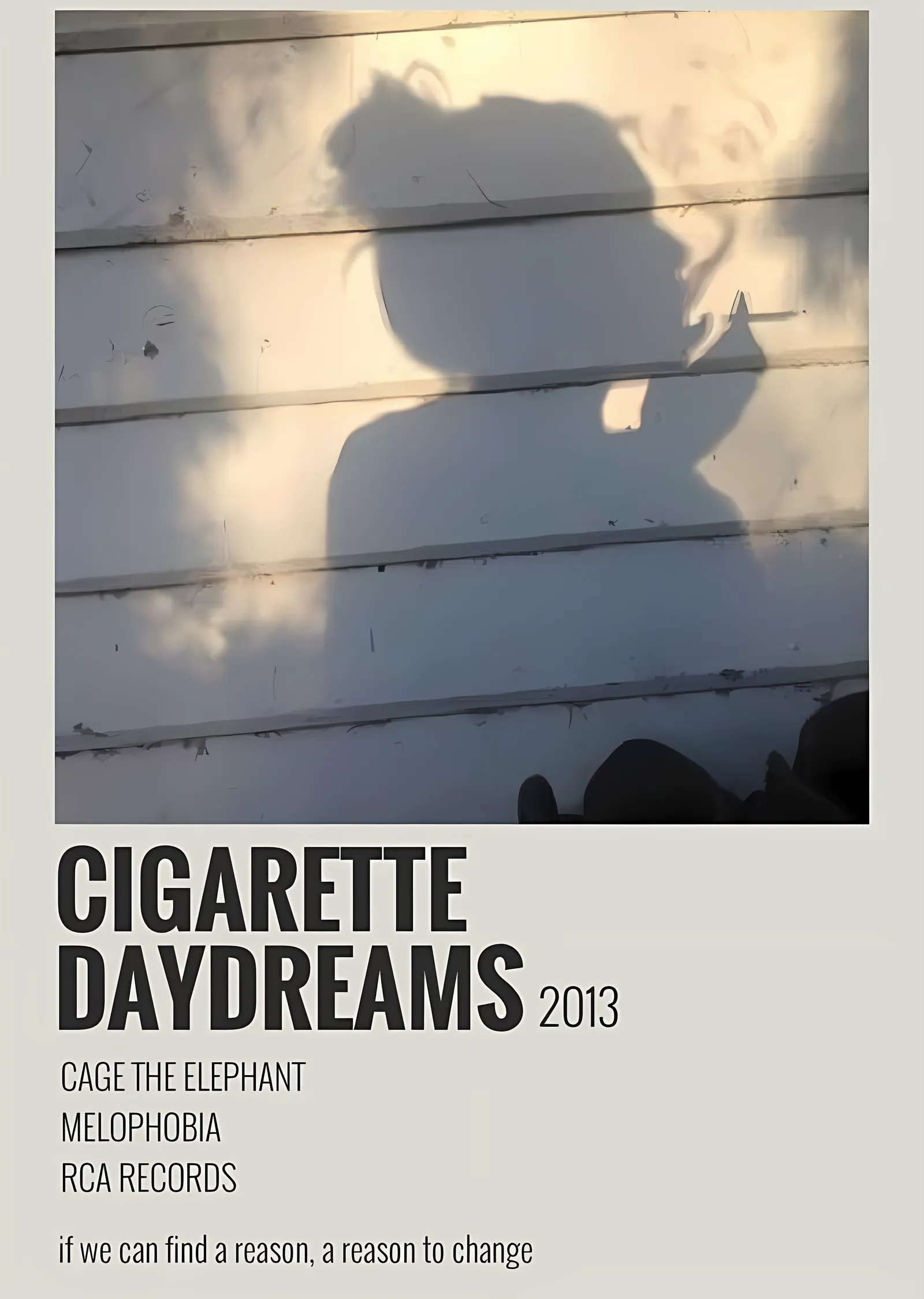 Cage the Elephant: Cigarette Daydreams metal tablo