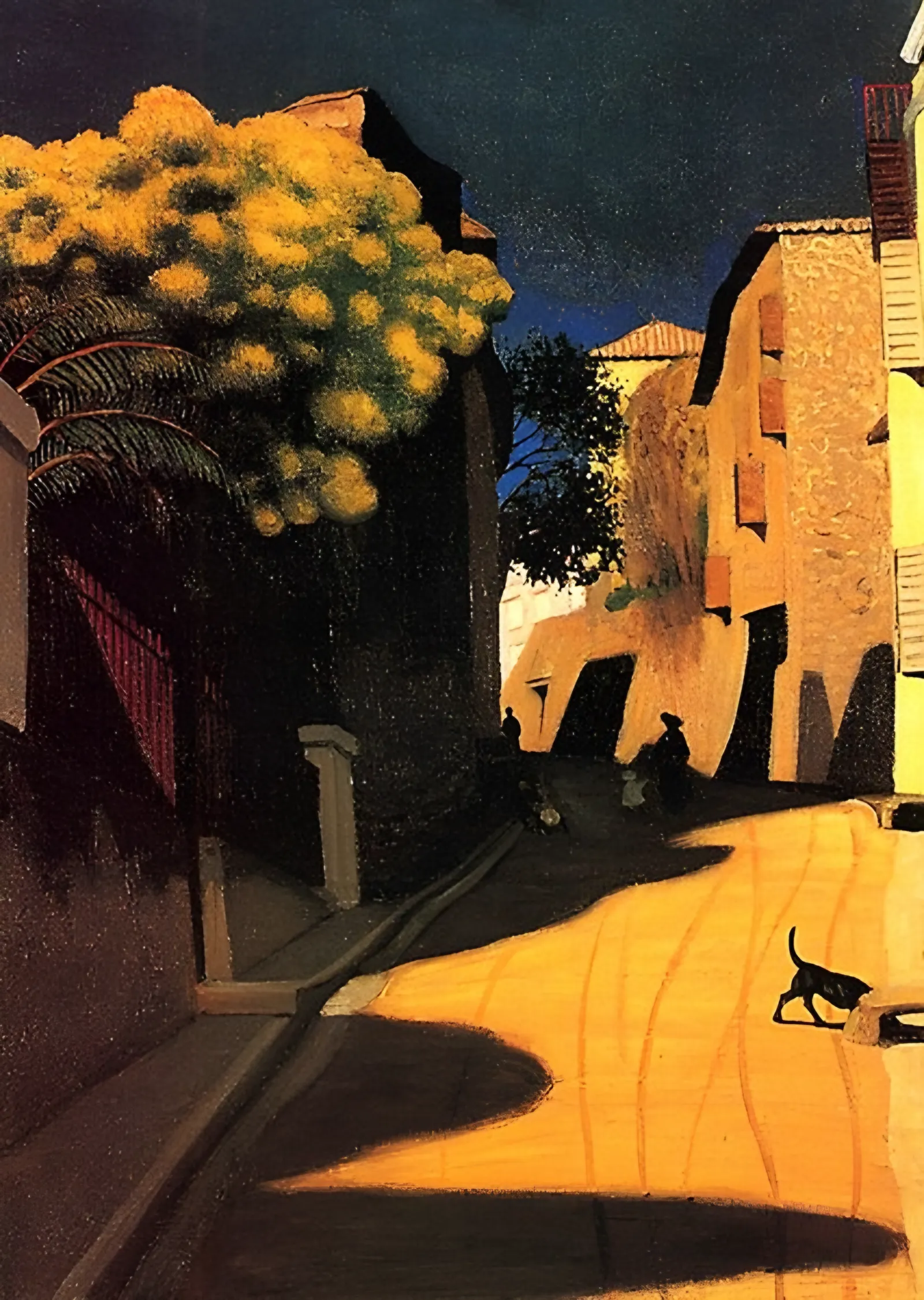 Cagnes'de Mimoza - Félix Vallotton metal tablo