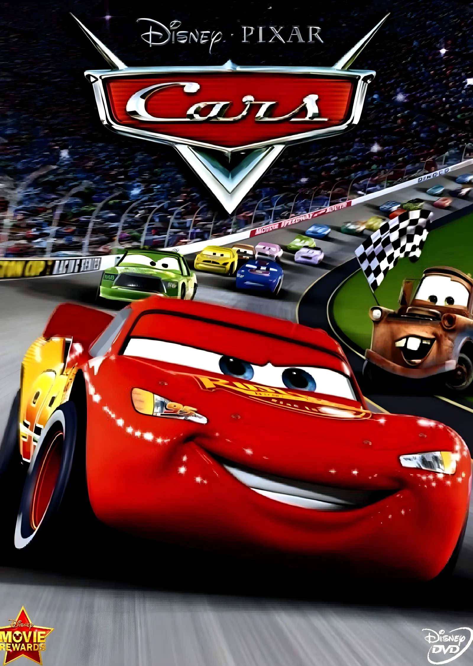 Cars - Yarış Pisti metal tablo