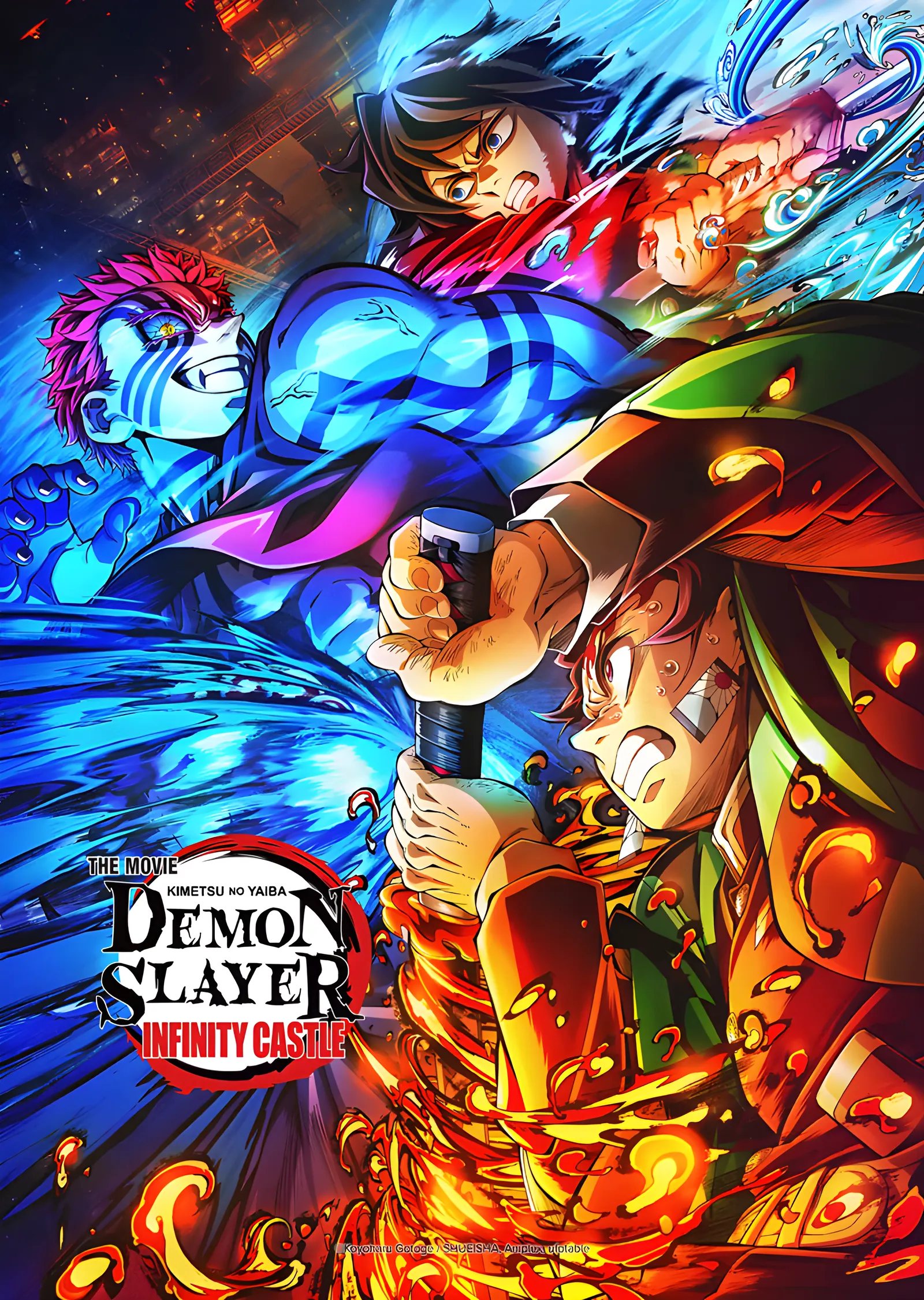 Demon Slayer: Zenitsu ve Tanjiro metal tablo