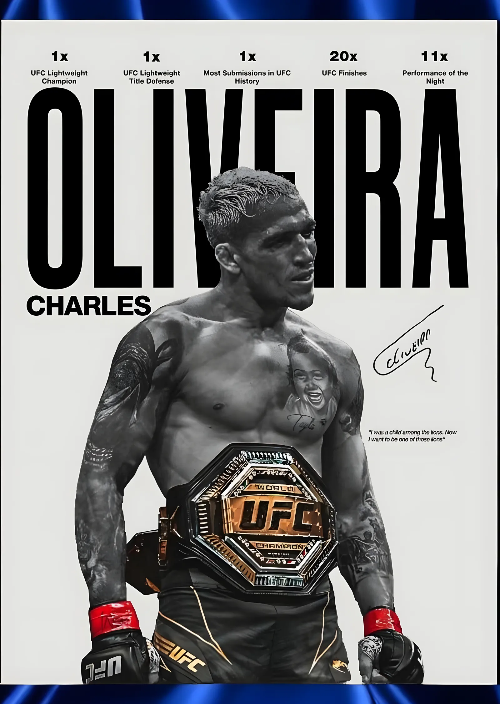 Charles Oliveira: Rekor Tablosu