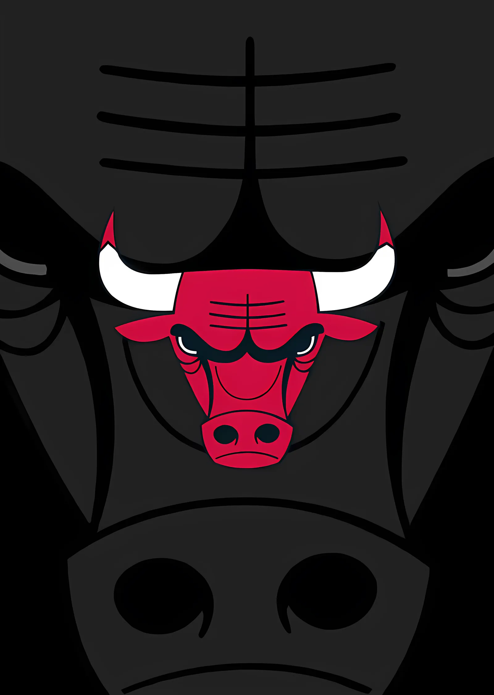 Chicago Bulls - Amblem metal tablo