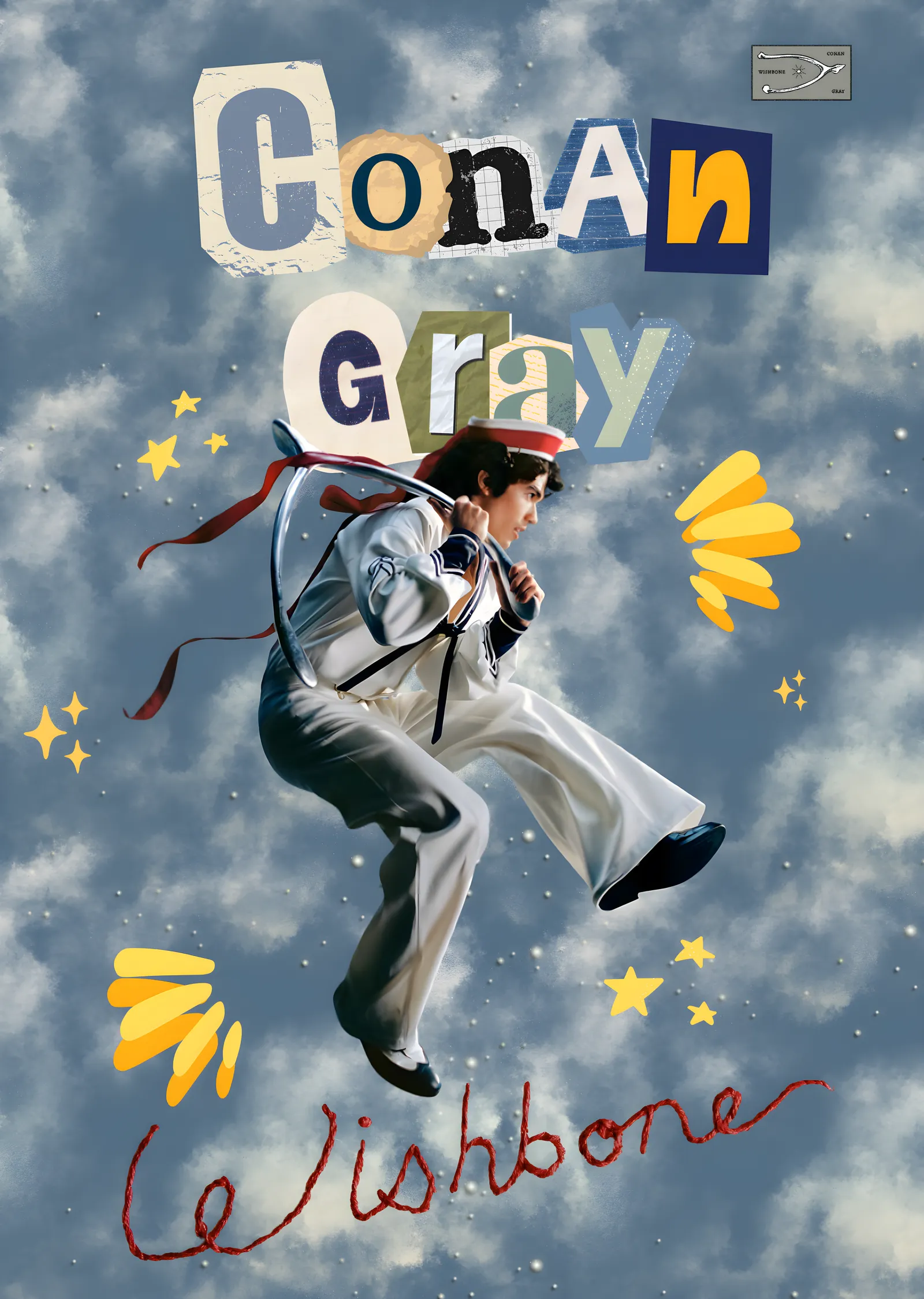 Conan Gray: Bulutlarda Wishbone metal tablo