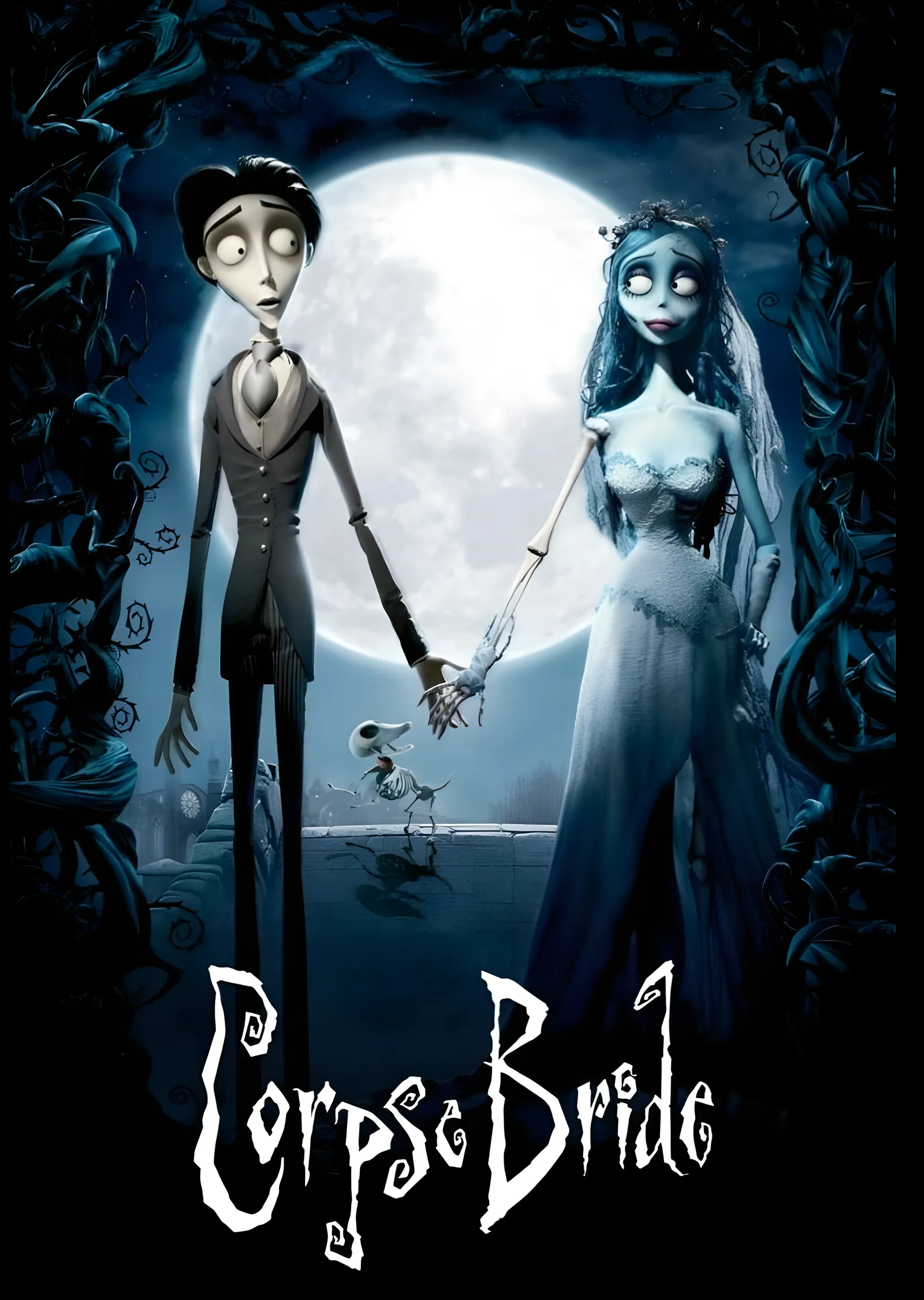 Corpse Bride - Dolunay Sahnesi metal tablo