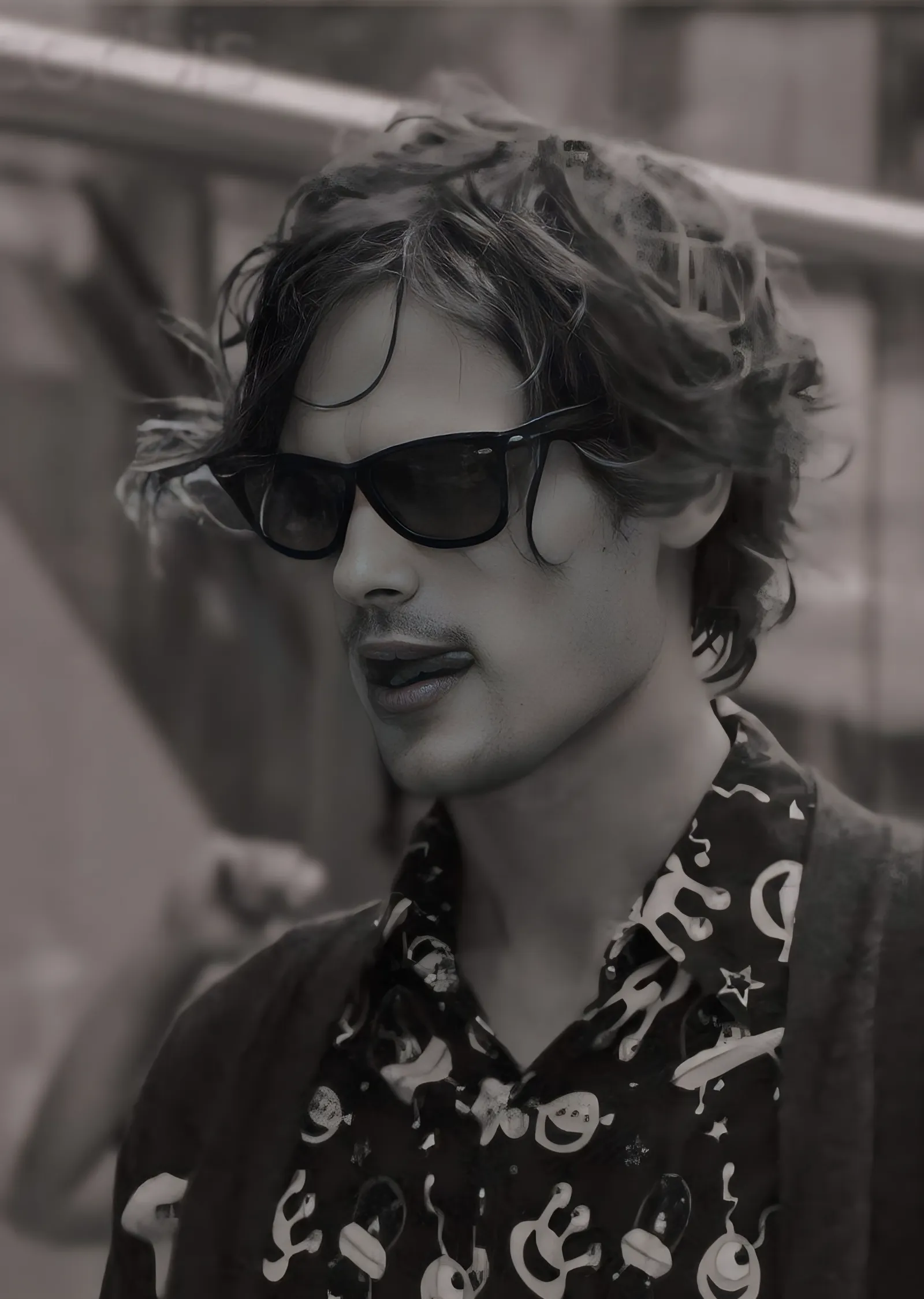 Criminal Minds: Güneş Gözlüklü Spencer Reid metal tablo