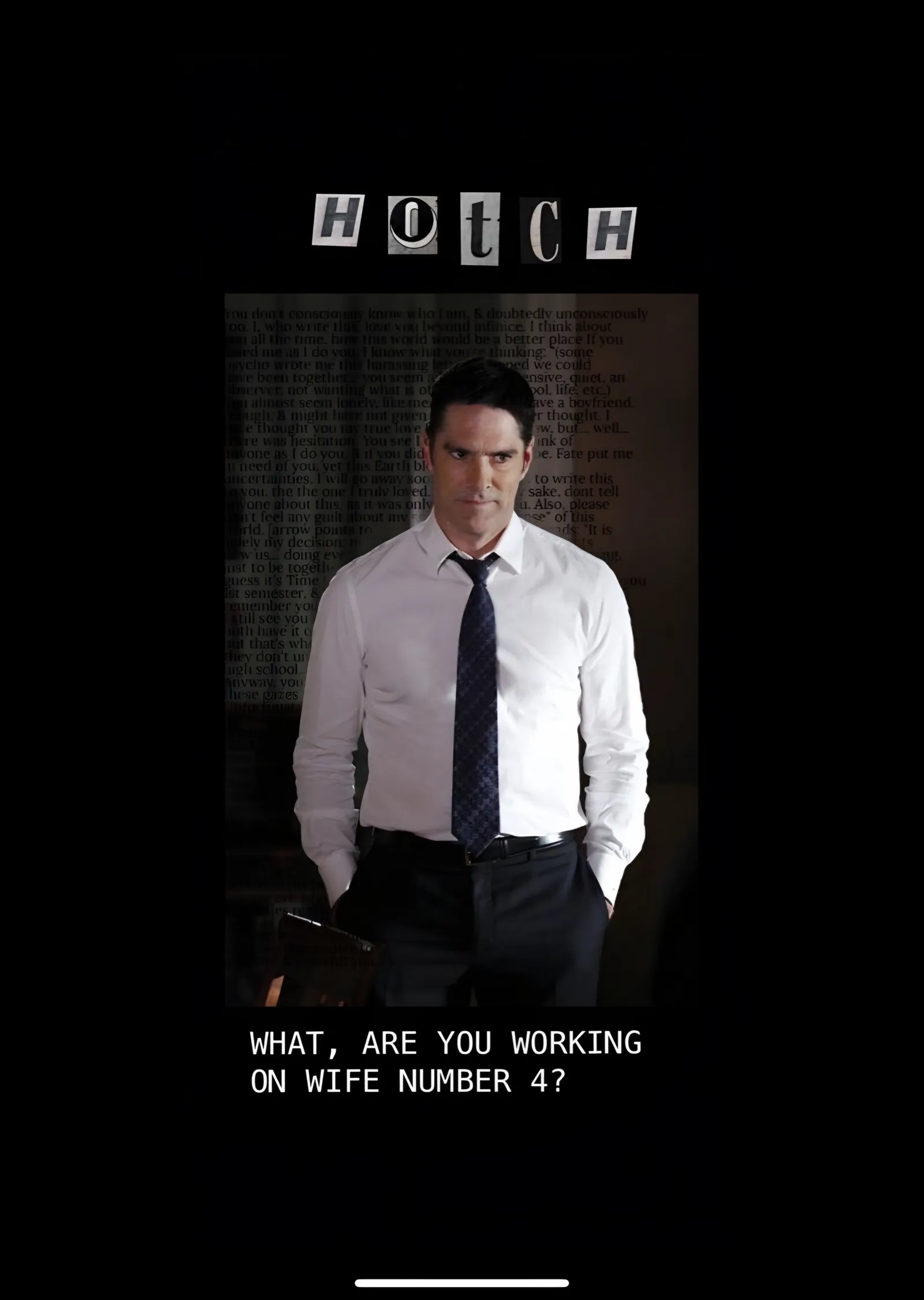 Criminal Minds: Kapıda Aaron Hotchner metal tablo