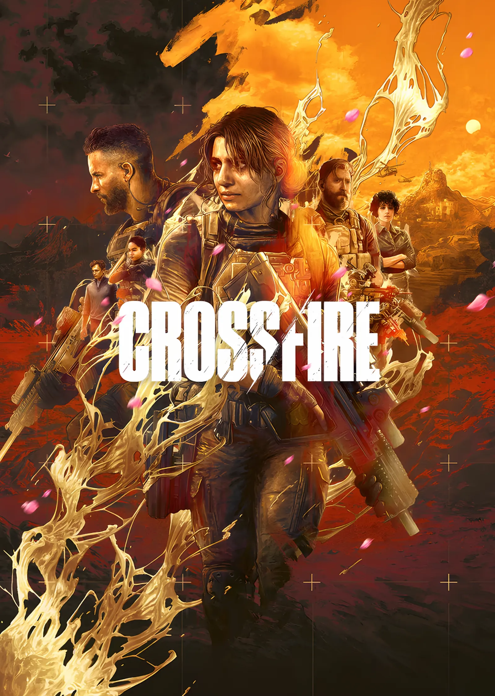 Crossfire: Alevler İçinde Operatör Kadrosu metal tablo