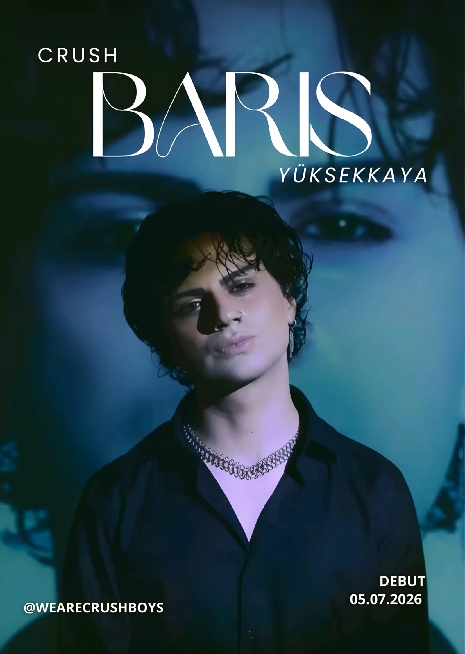 Crush - Barış Yüksekkaya metal tablo