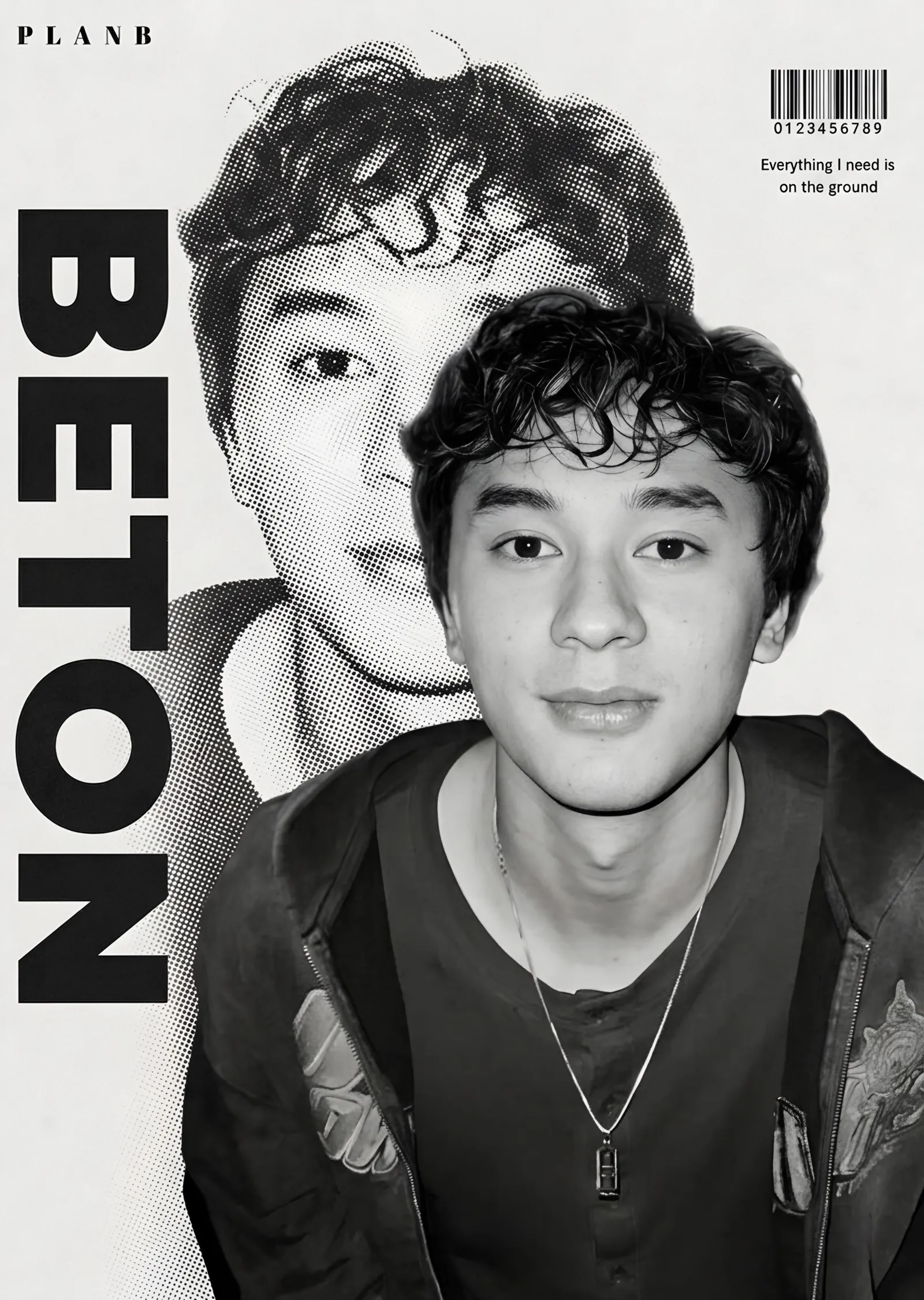 Crush - Beton metal tablo