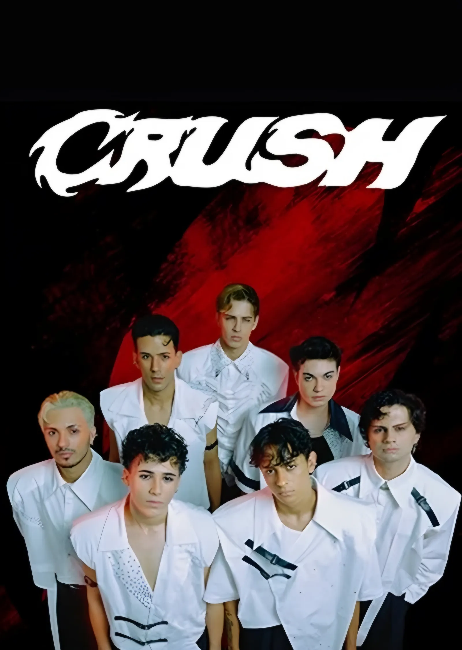 Crush - Beyaz Üniforma metal tablo