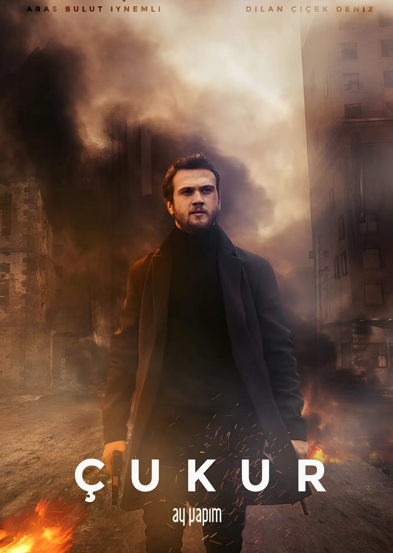 Çukur: Alevler İçinde Yamaç metal tablo