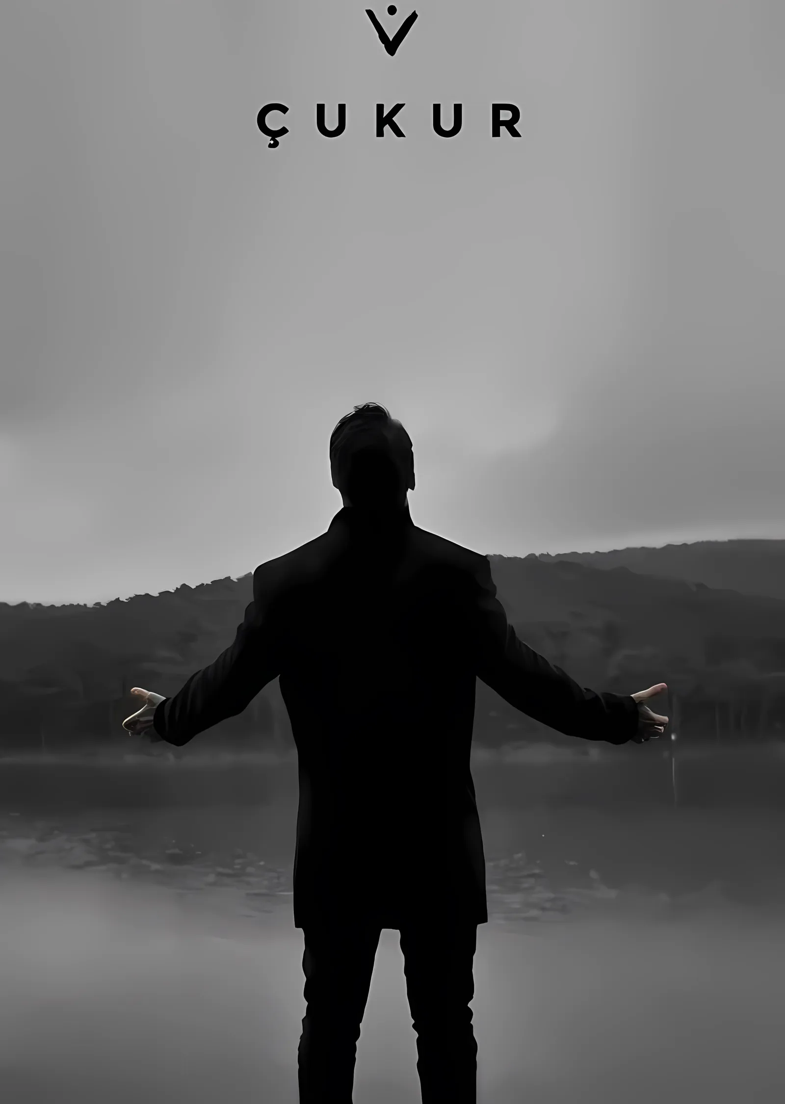 Çukur - Göl Kenarı metal tablo