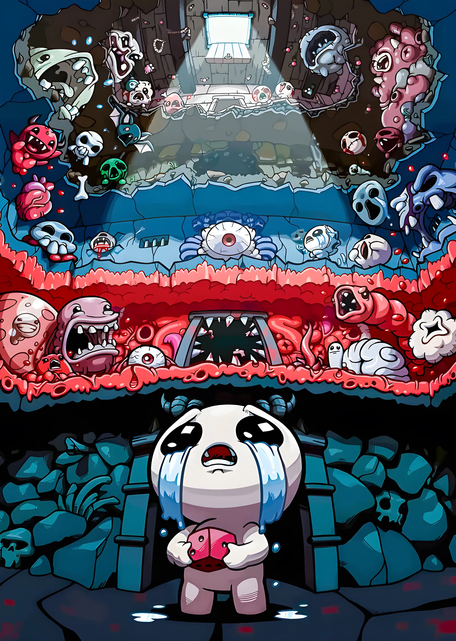 The Binding of Isaac metal tablo