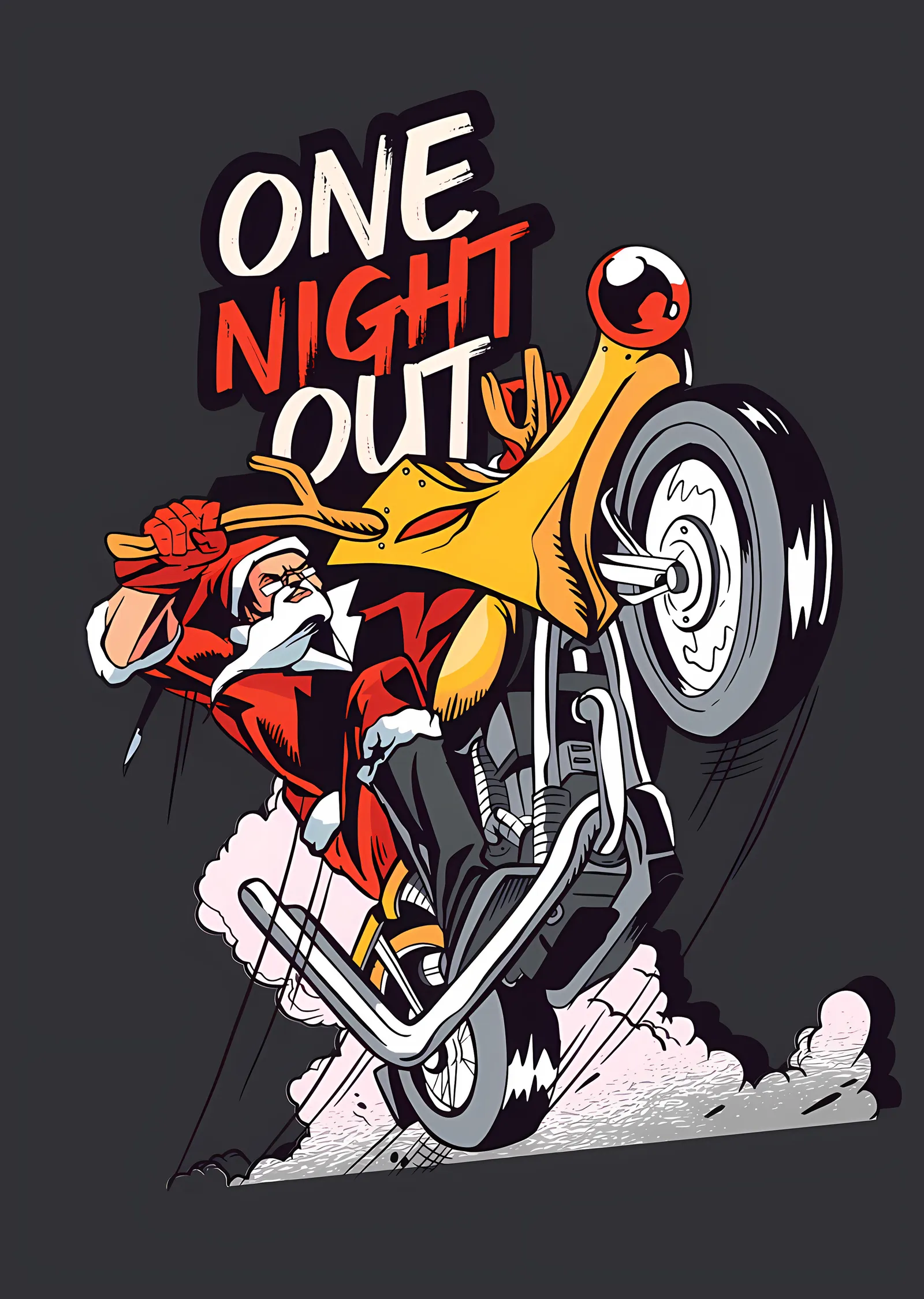 One Night Out metal tablo