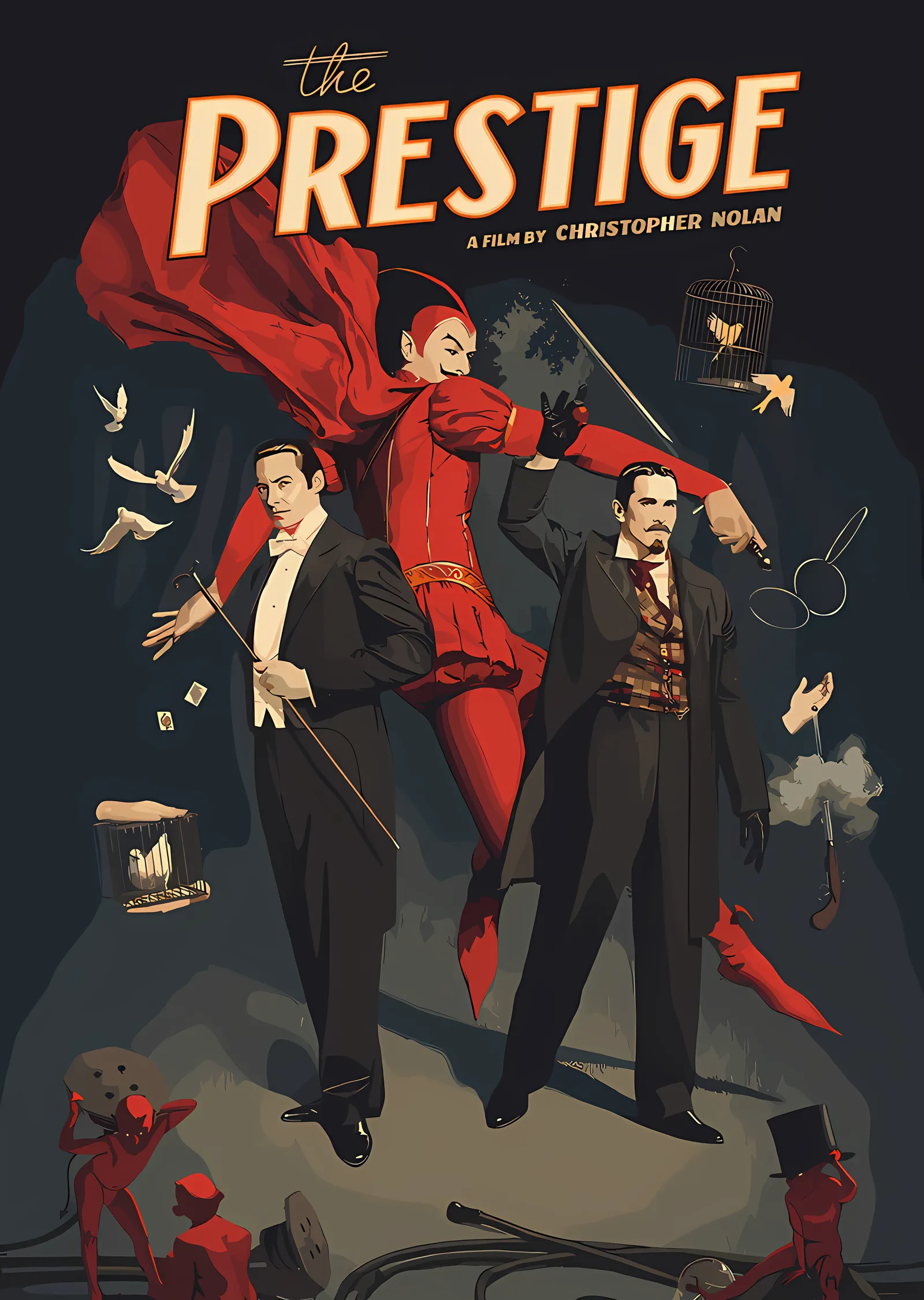 The Prestige metal tablo