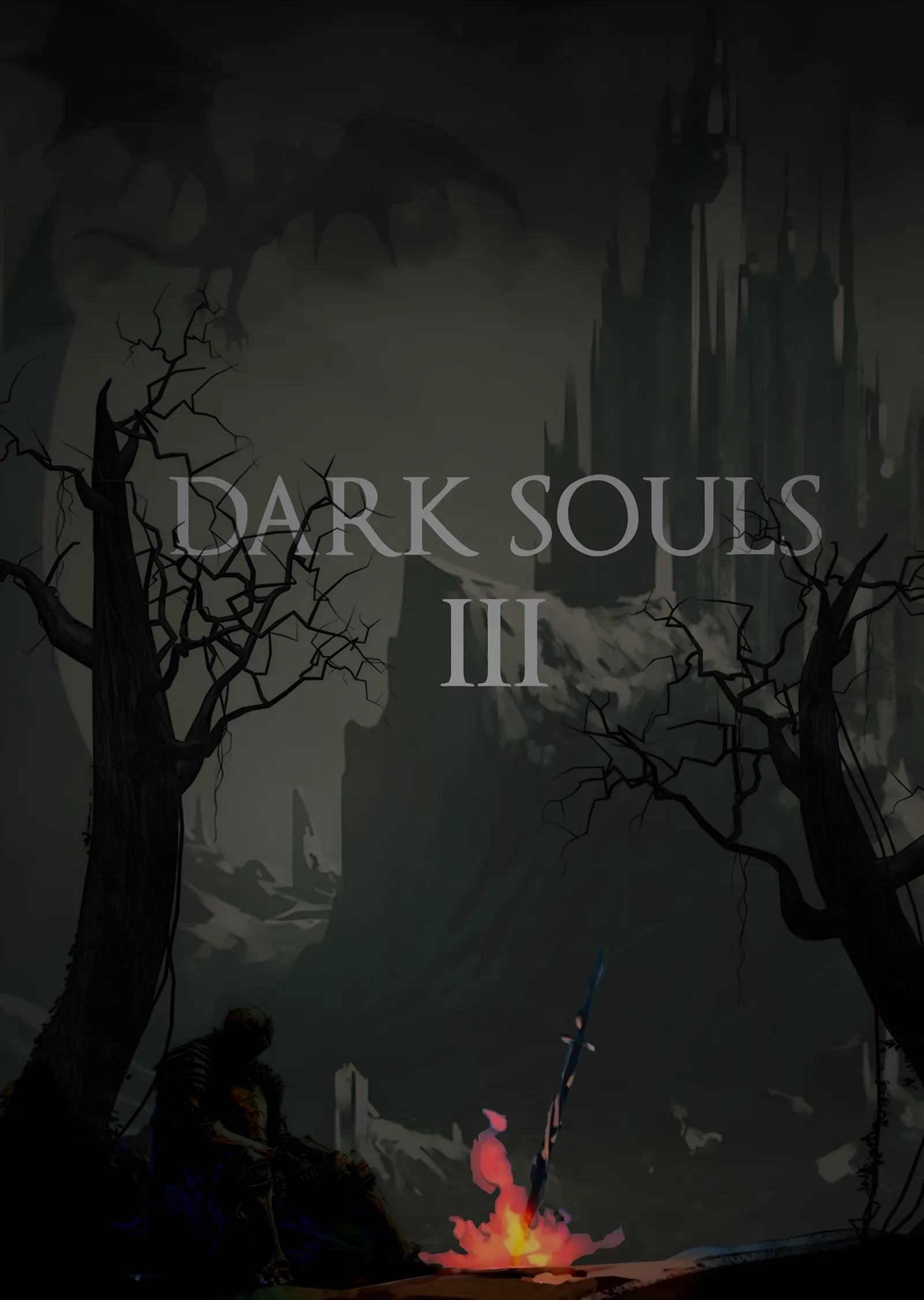 Dark Souls III - Sisli Orman metal tablo