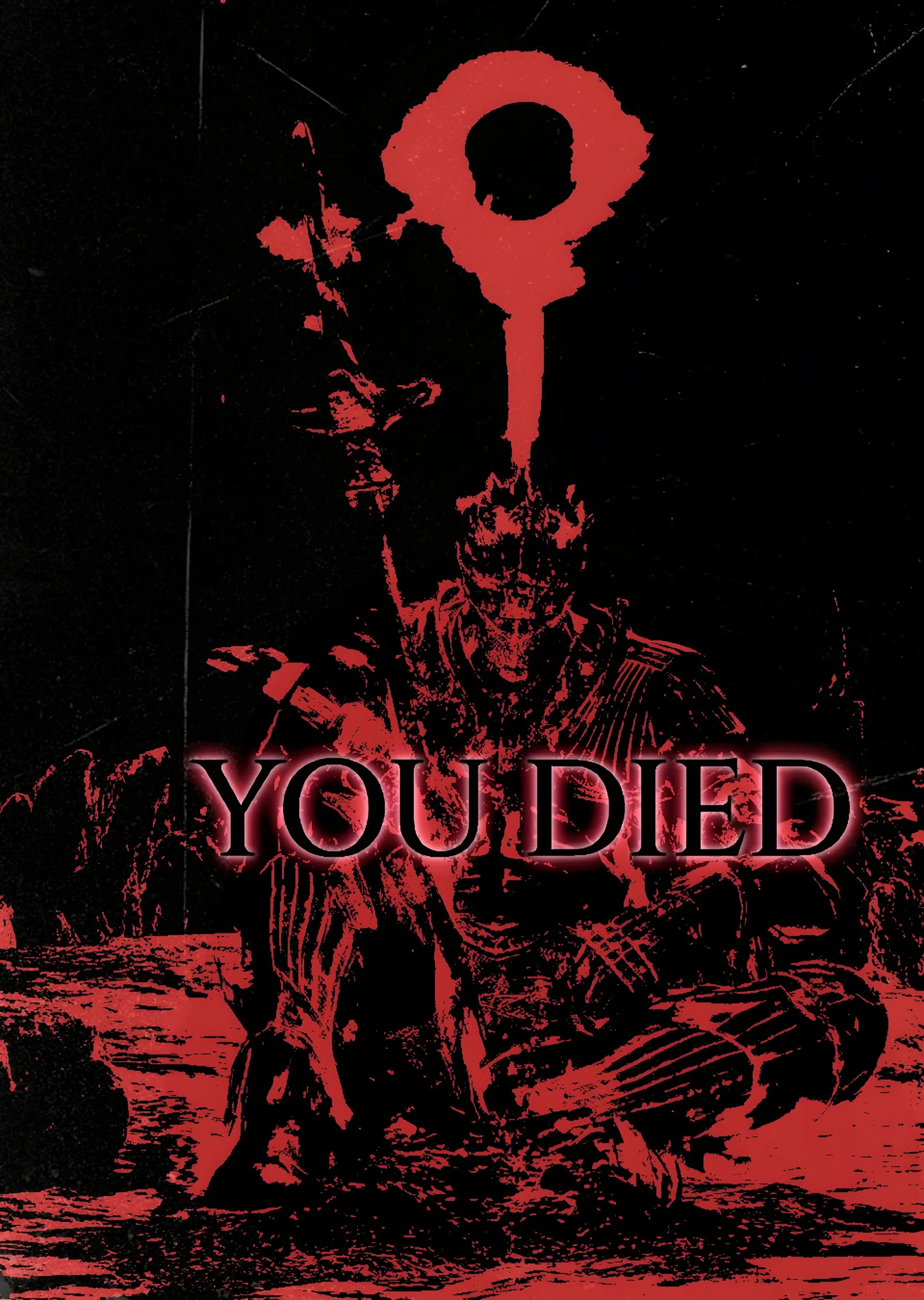 Dark Souls III - You Died metal tablo