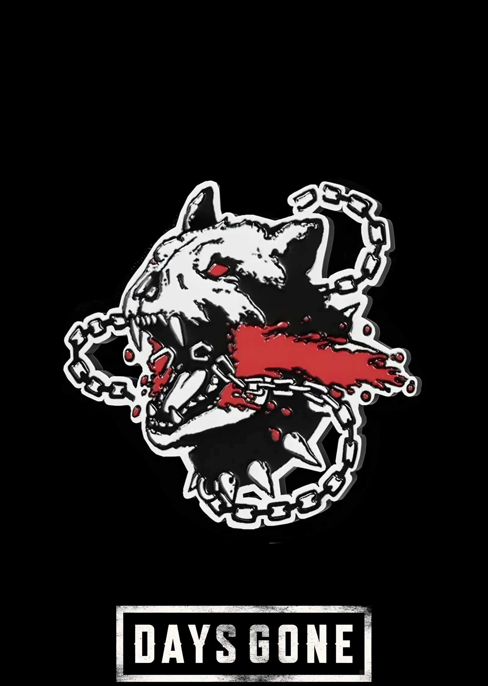 Days Gone: Mongrel MC Amblemi metal tablo