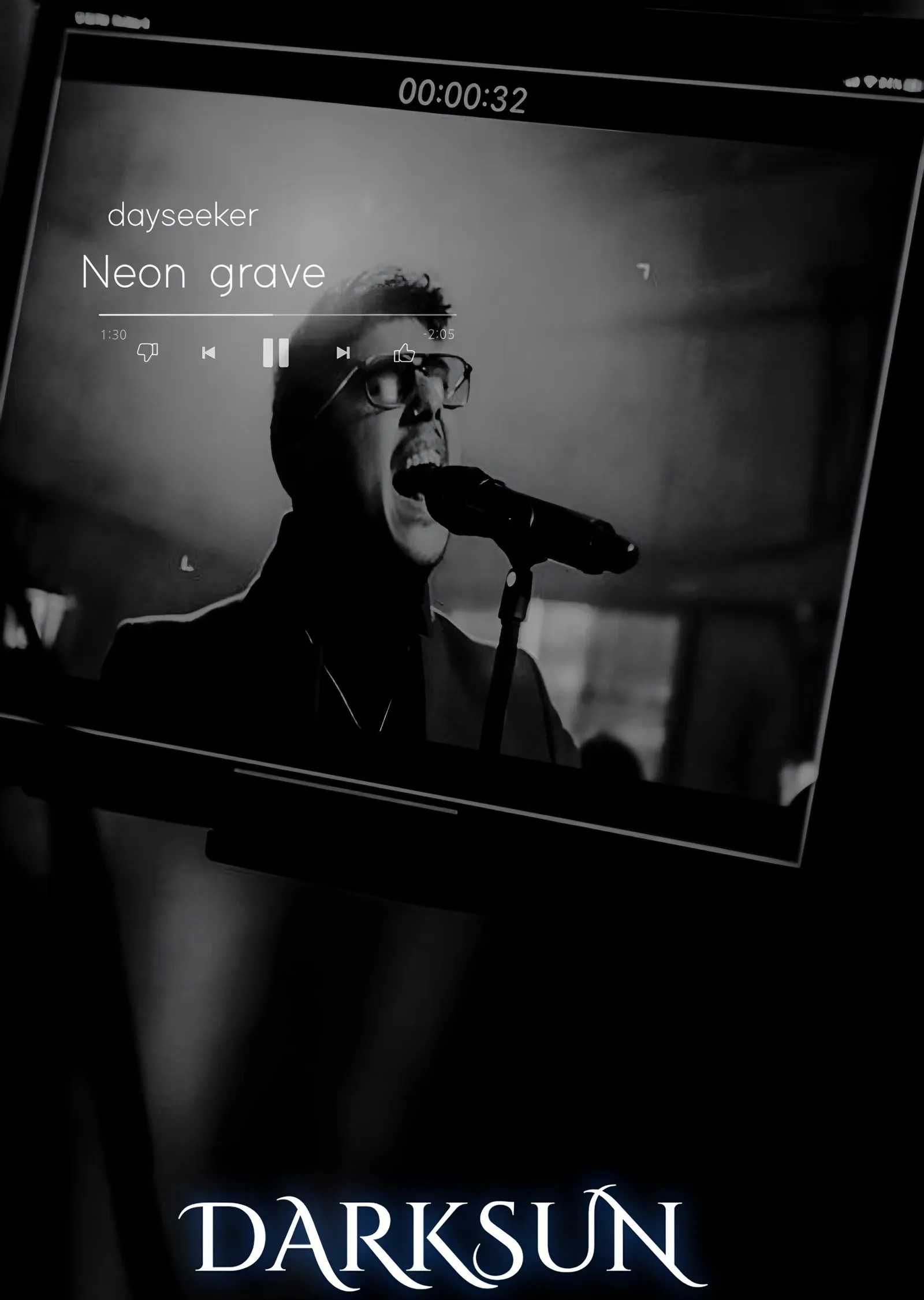 Dayseeker - Neon Grave metal tablo