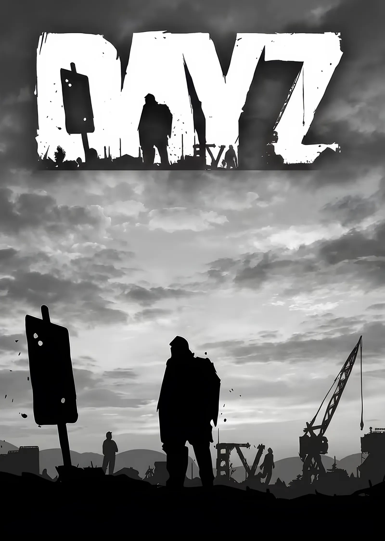 DayZ: Gri Gökte İki Hayatta Kalan metal tablo