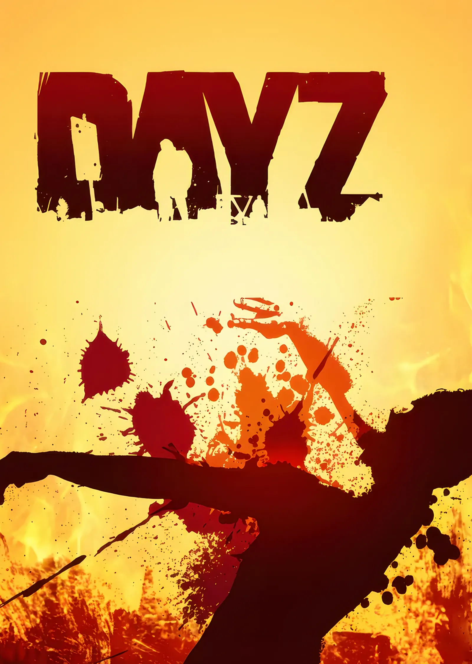 DayZ: Kanlı Gün Batımı metal tablo