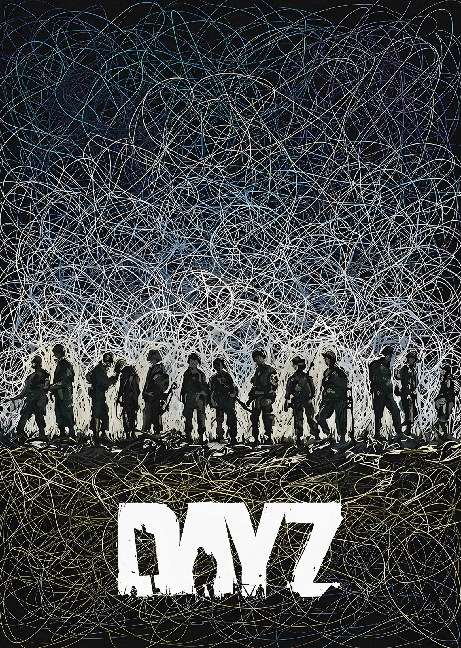 DayZ: Karalama Zeminde Hayatta Kalanlar metal tablo