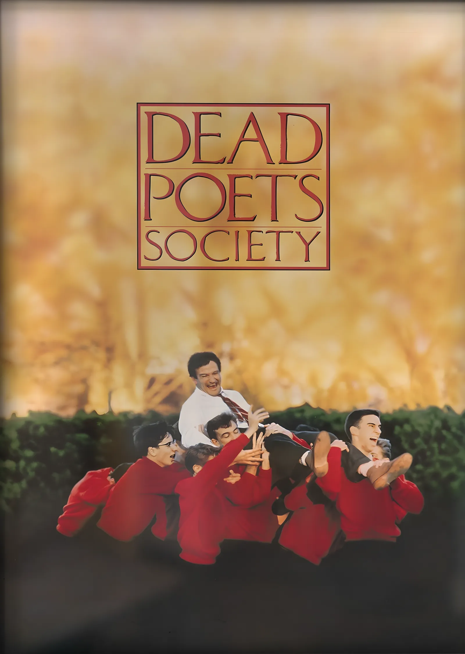 Dead Poets Society (Sonbahar) metal tablo