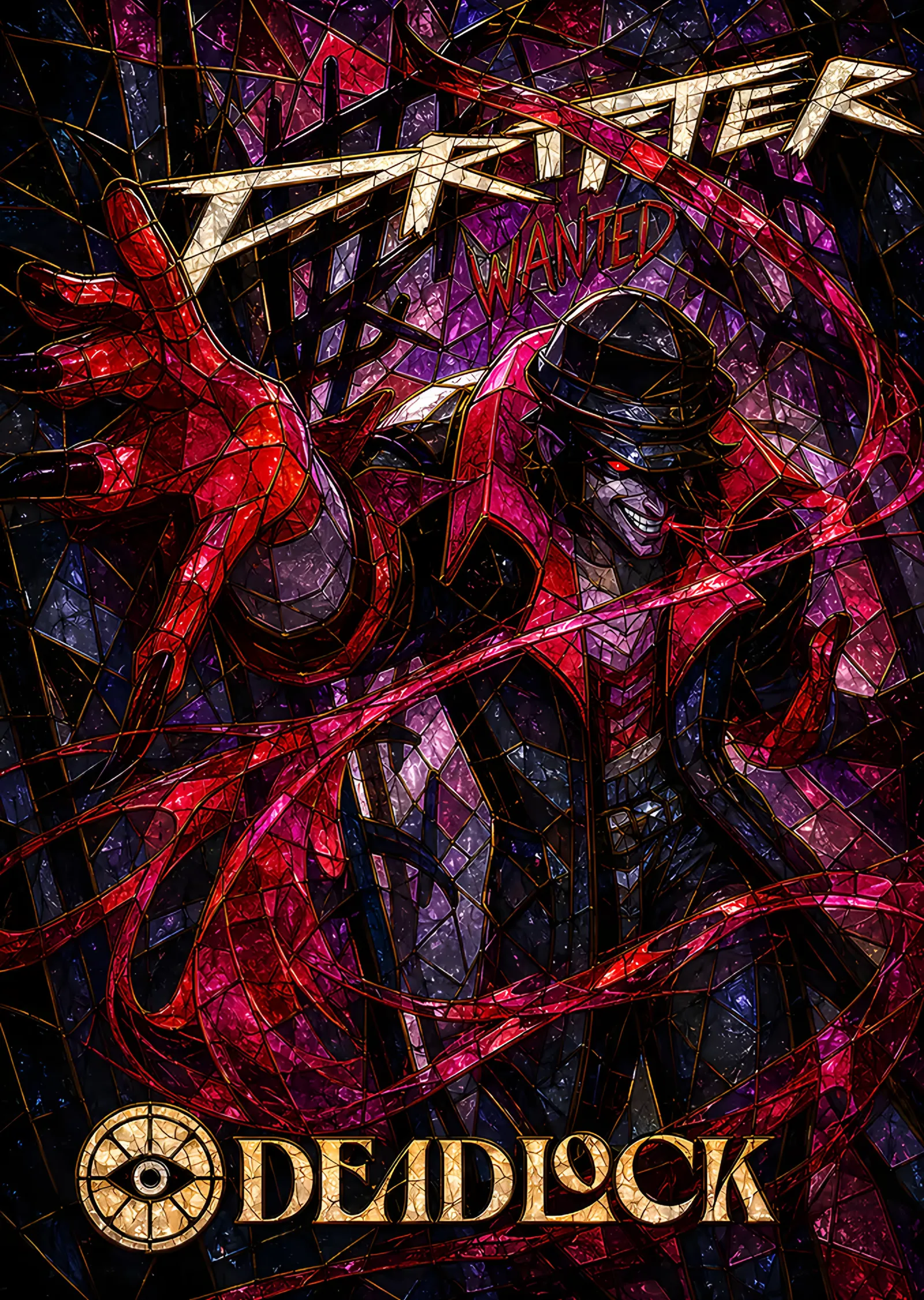 Deadlock: Kızıl Kristallerde Drifter metal tablo