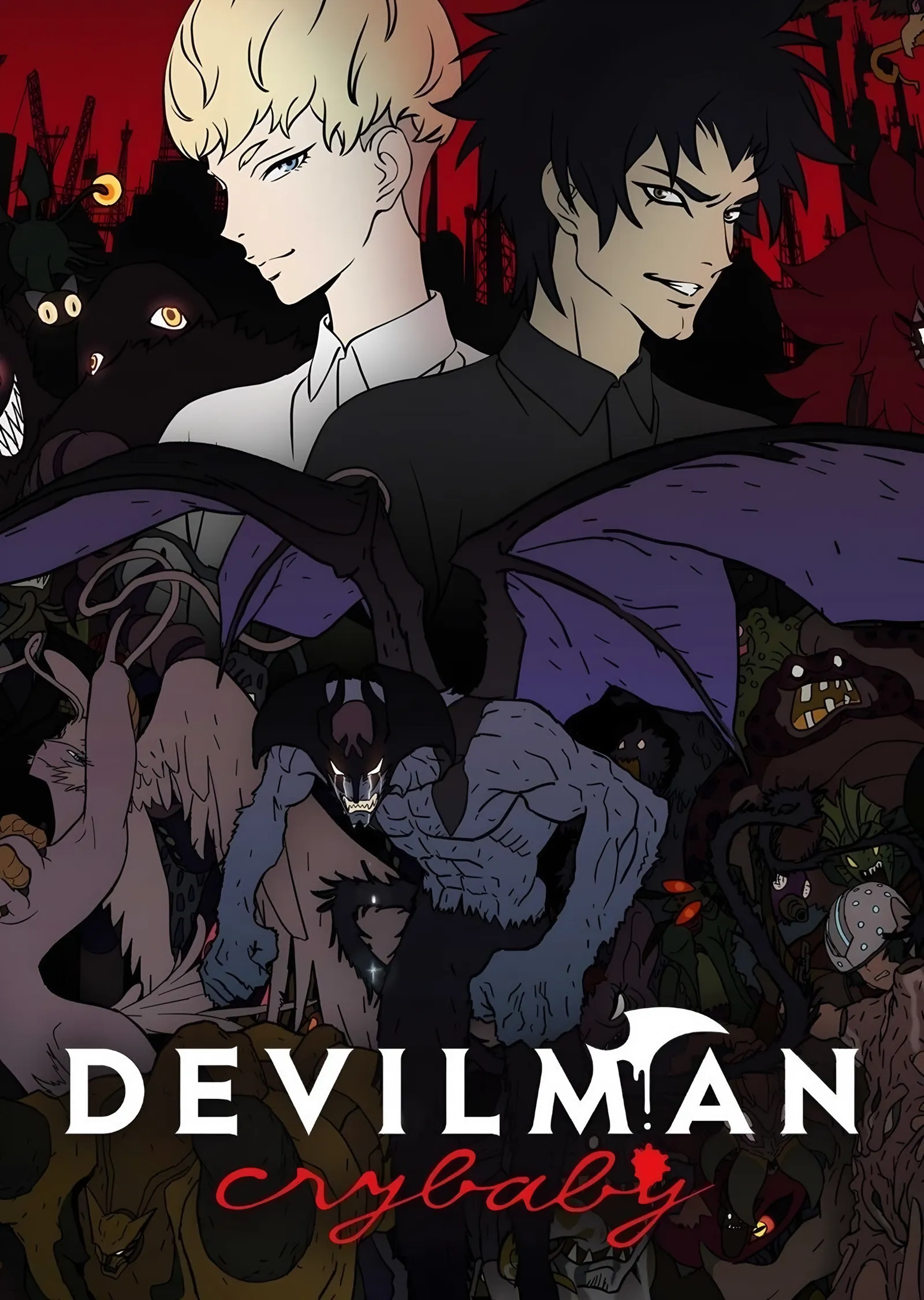 Devilman Crybaby - Kadro metal tablo