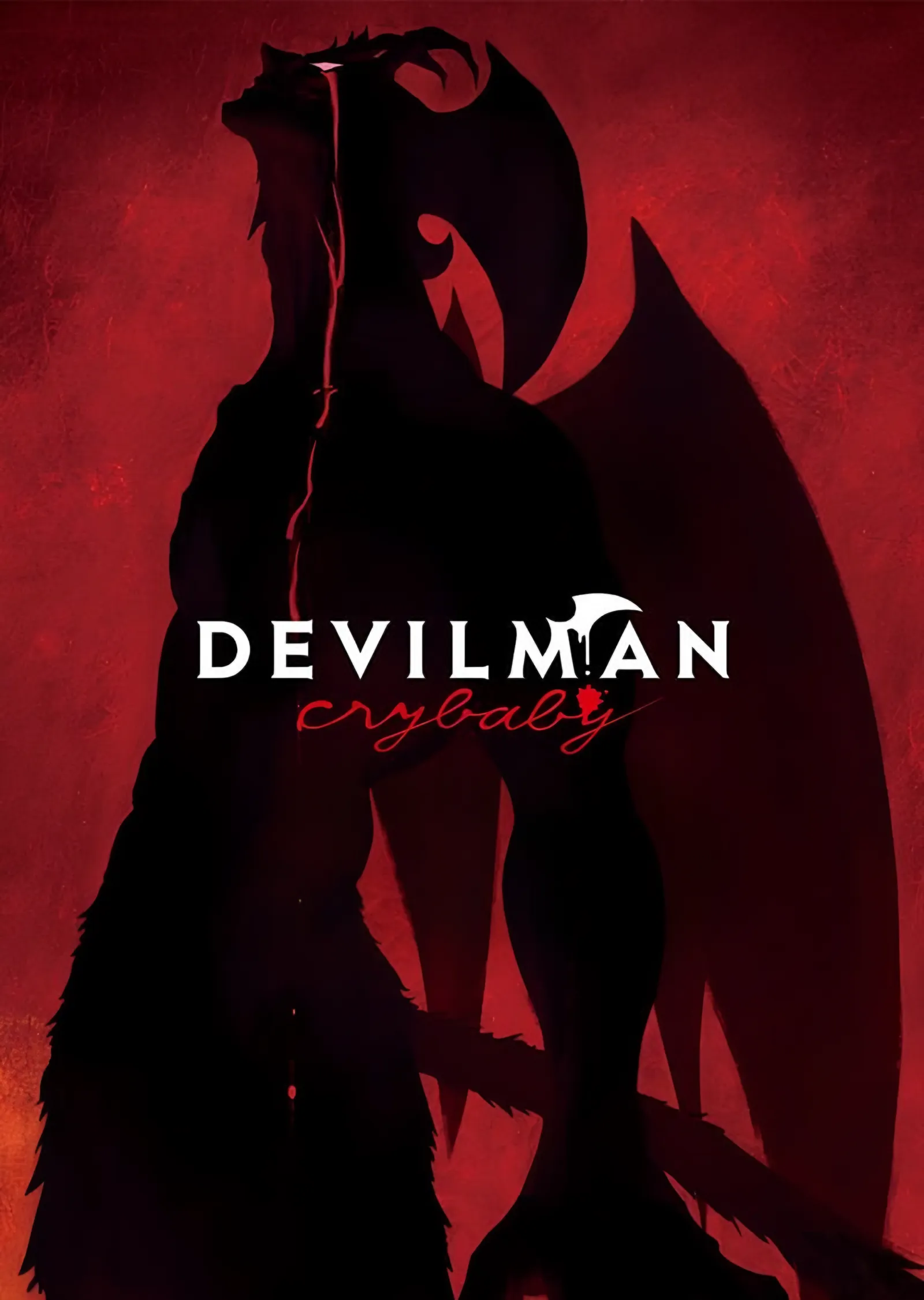 Devilman Crybaby - Karanlık Silüet metal tablo
