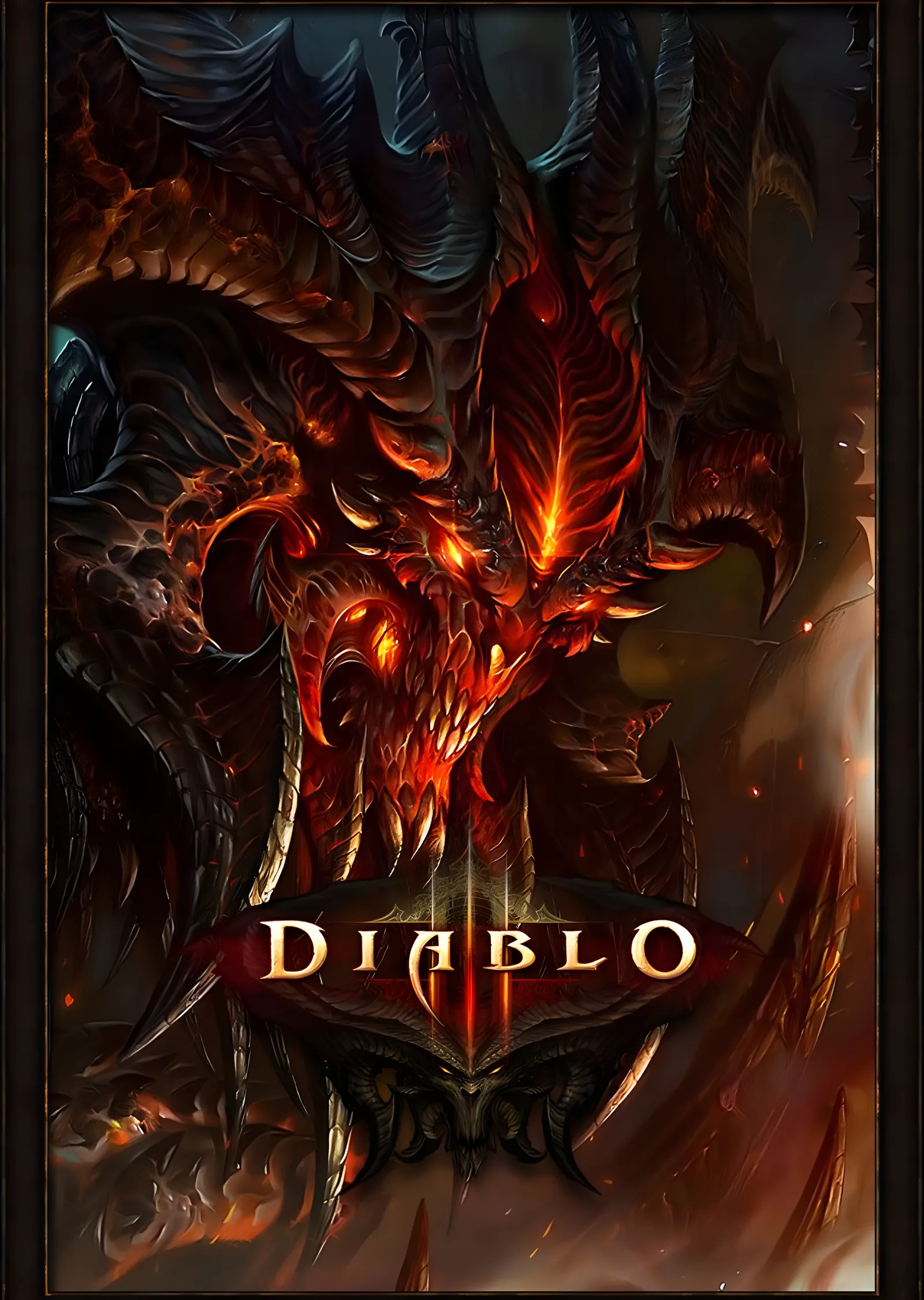 Diablo - Cehennem Efendisi metal tablo
