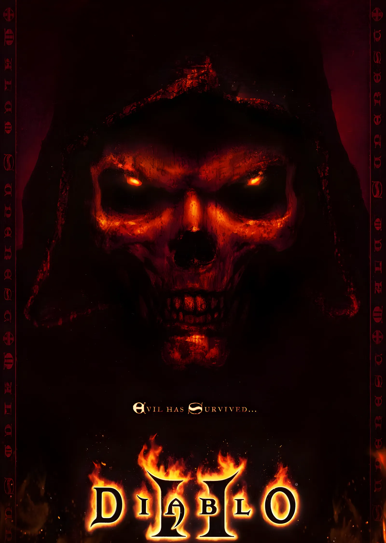 Diablo II - Evil Has Survived metal tablo